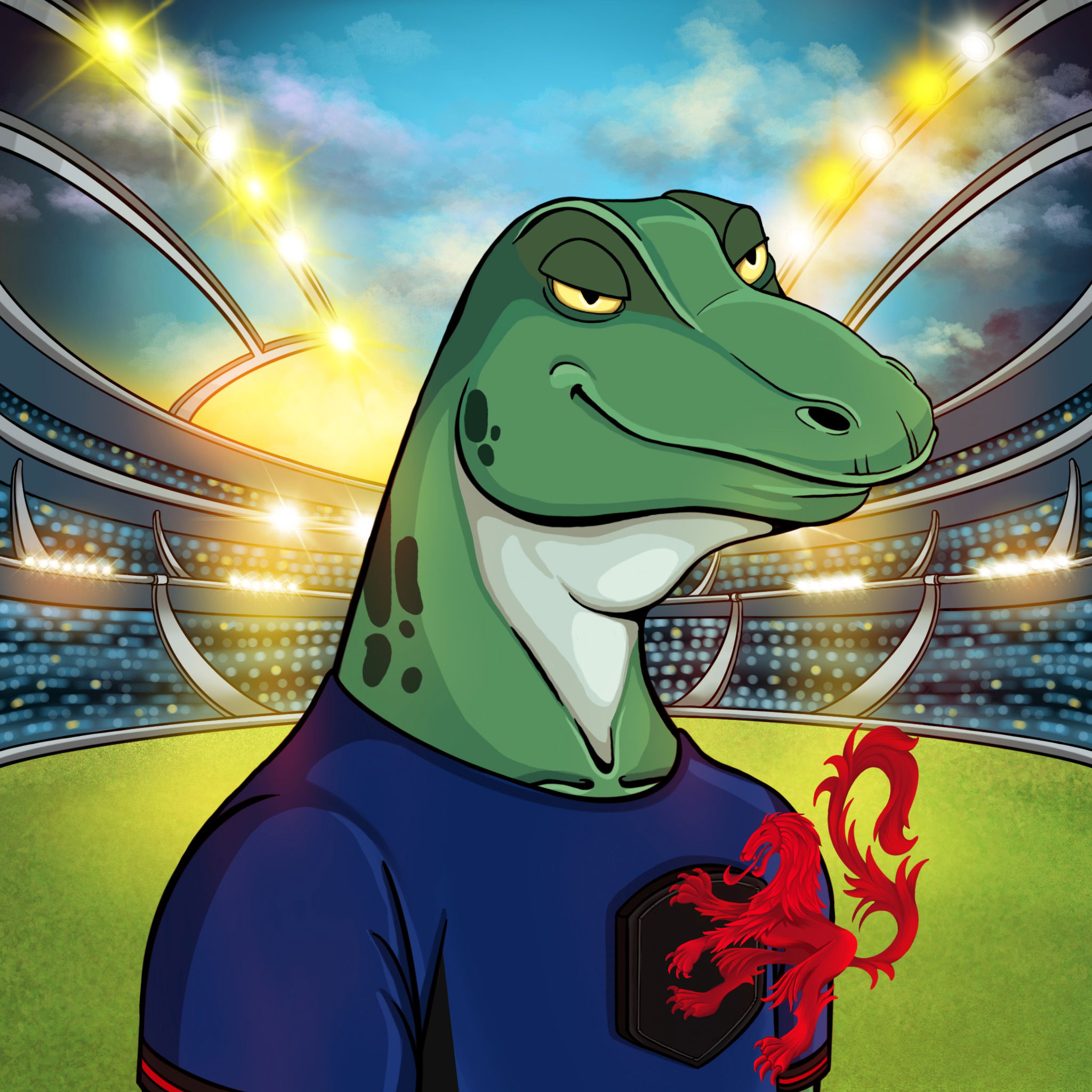 World Cup Goanna 1010 NFT on Algorand