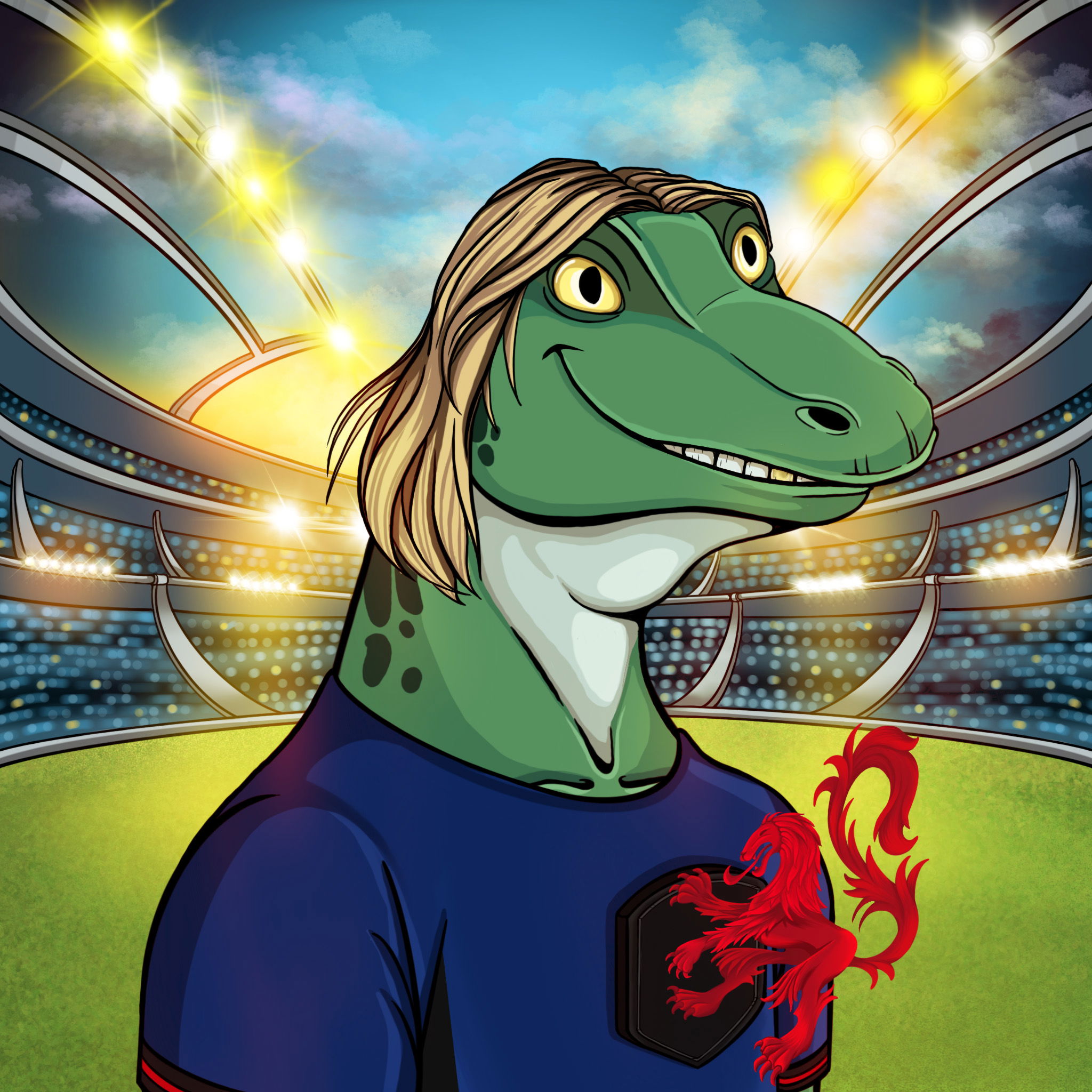 World Cup Goanna 1012 NFT on Algorand