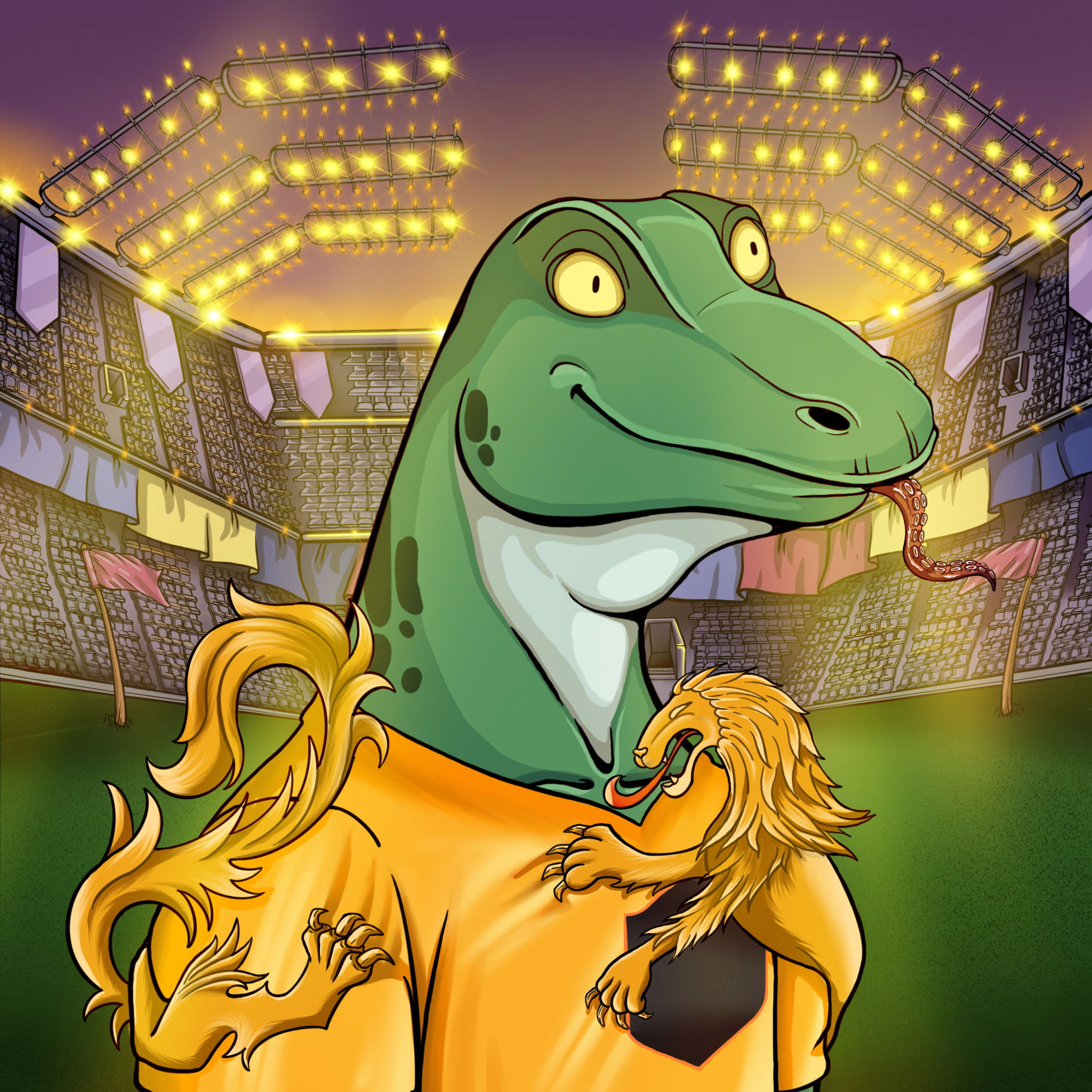 World Cup Goanna 1018 NFT on Algorand