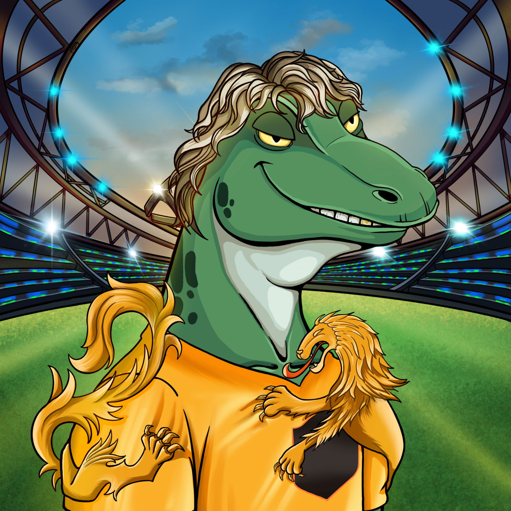 World Cup Goanna 1026 NFT on Algorand