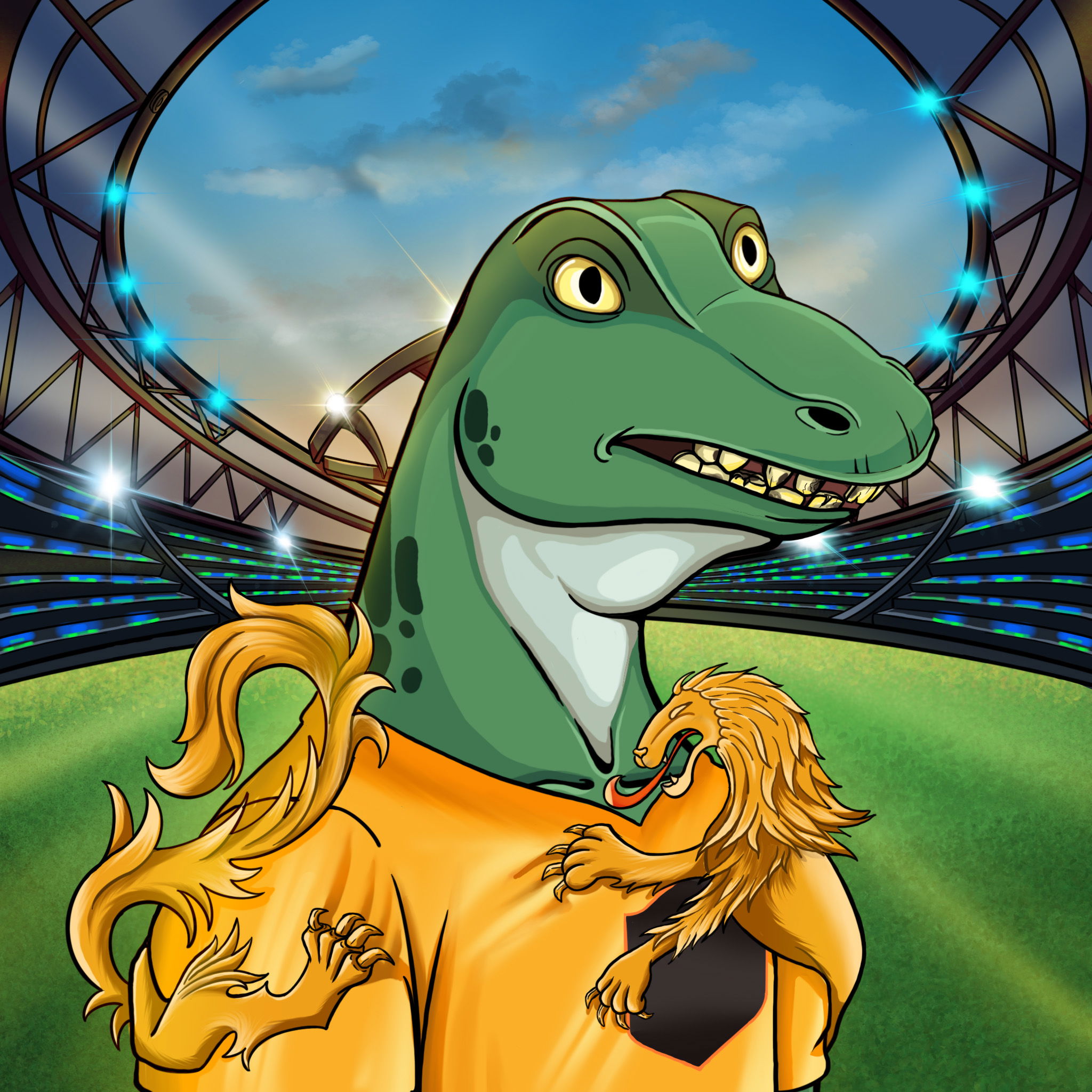 World Cup Goanna 1027 NFT on Algorand