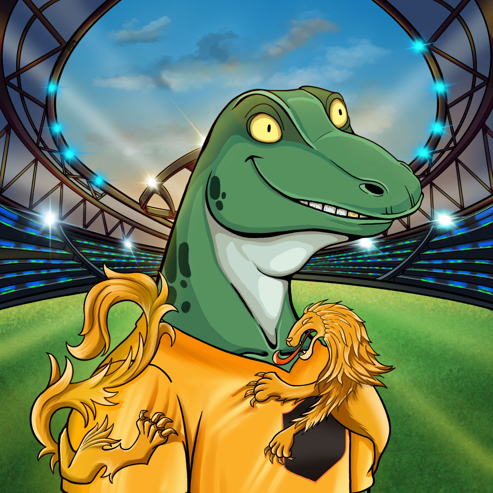 World Cup Goanna 1030 NFT on Algorand