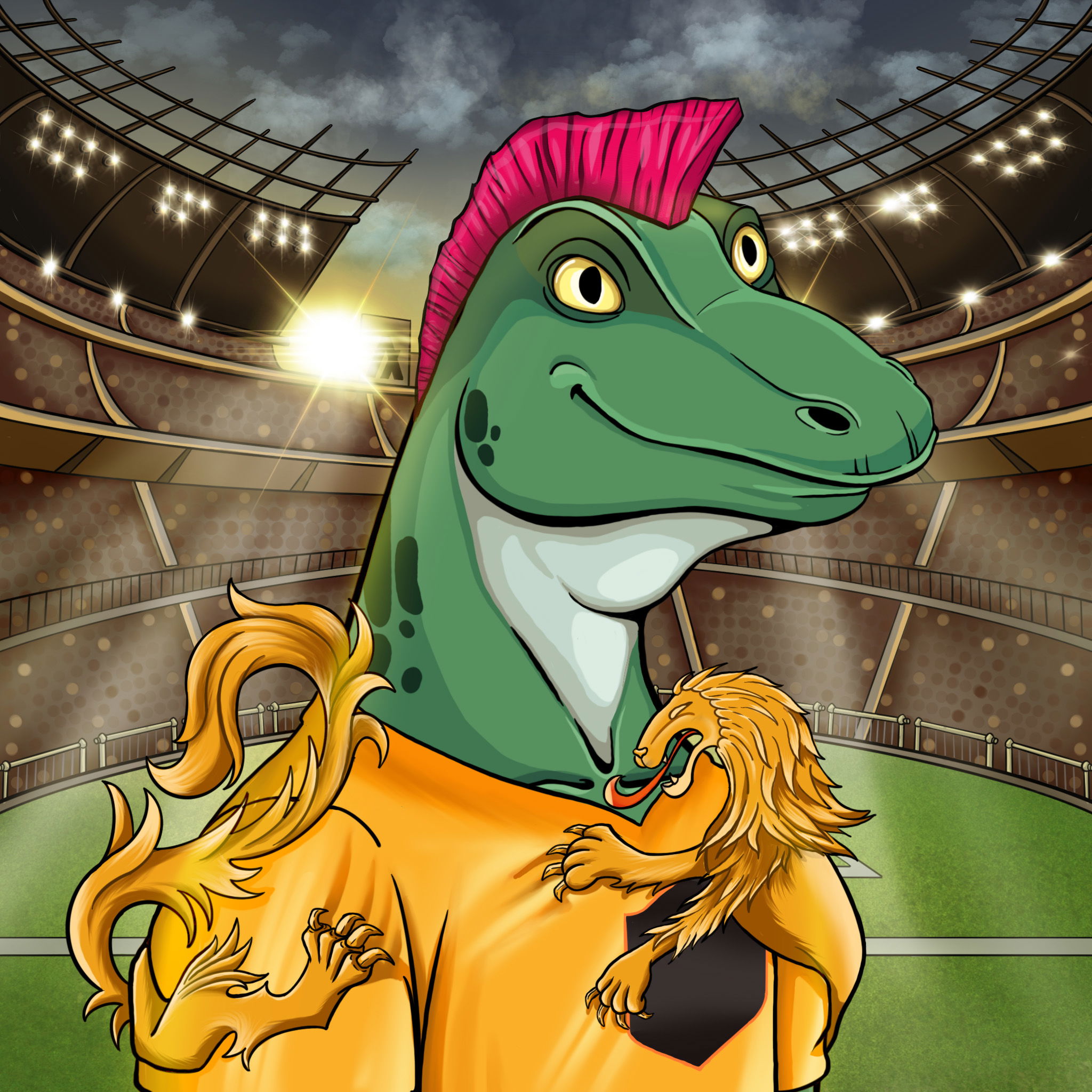 World Cup Goanna 1034 NFT on Algorand