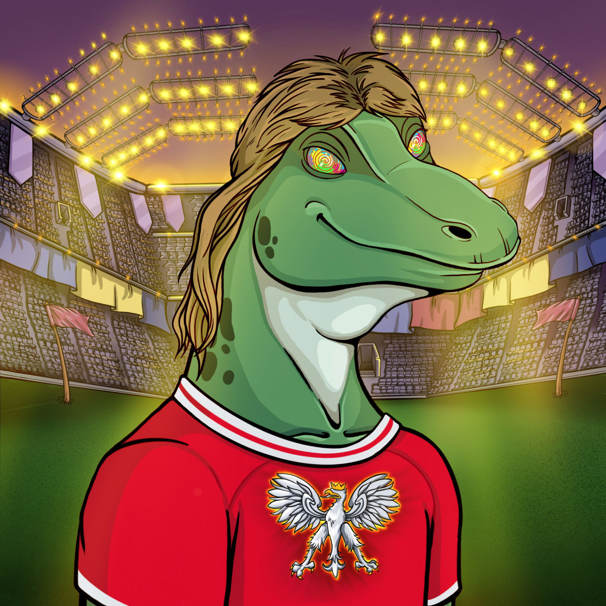 World Cup Goanna 1042 NFT on Algorand