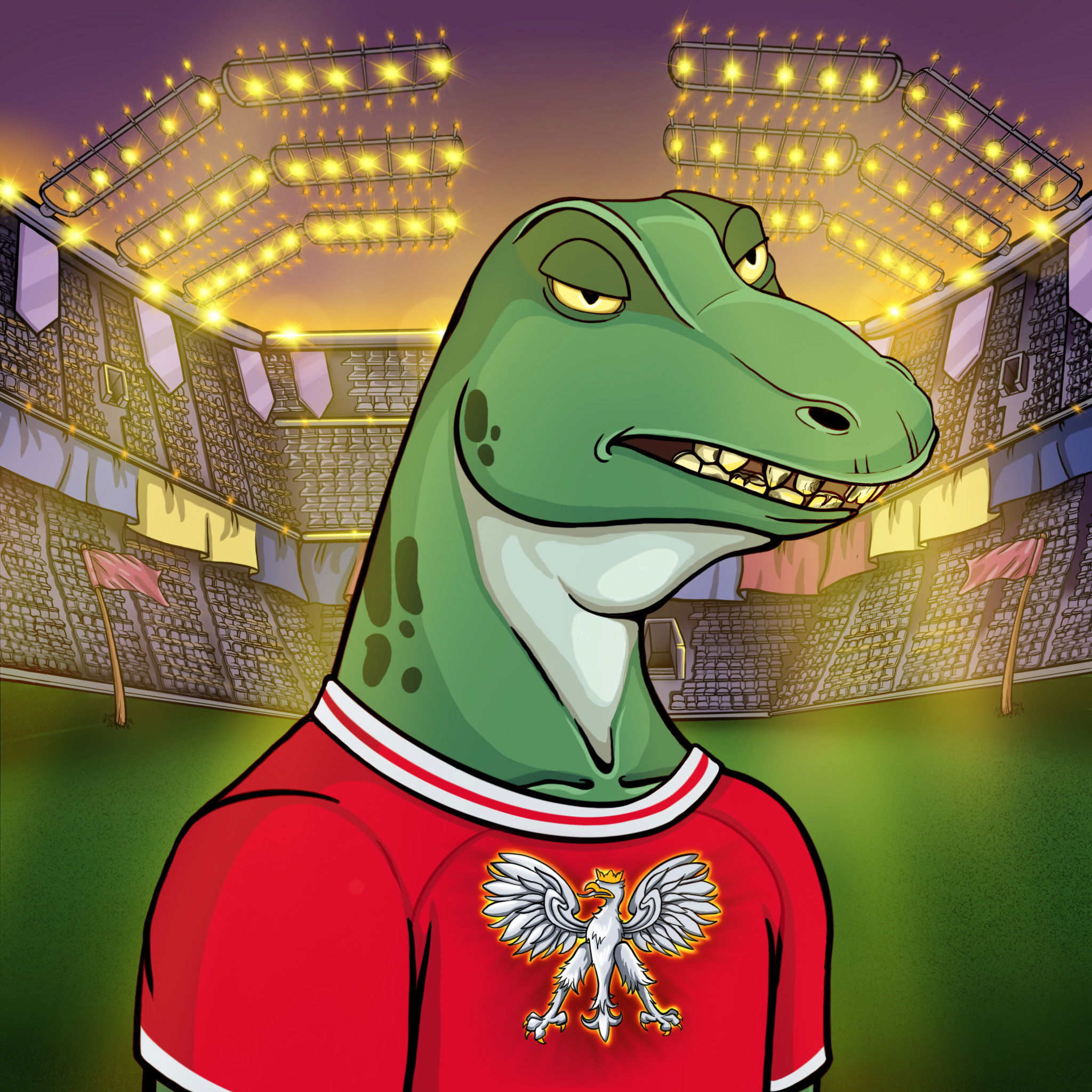 World Cup Goanna 1043 NFT on Algorand