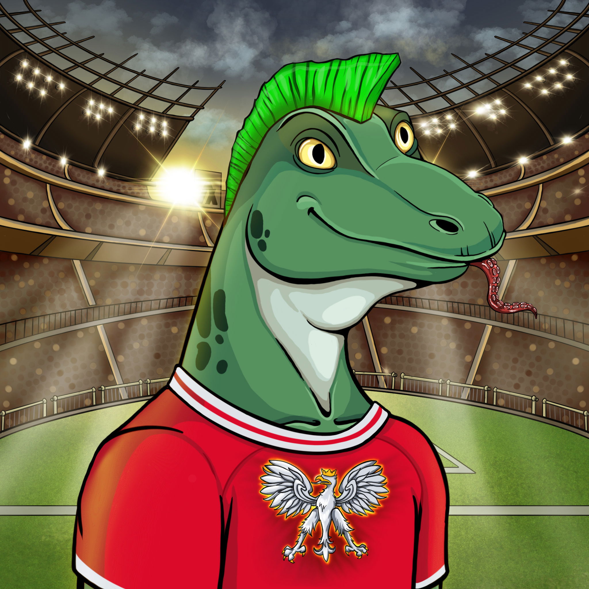 World Cup Goanna 1058 NFT on Algorand