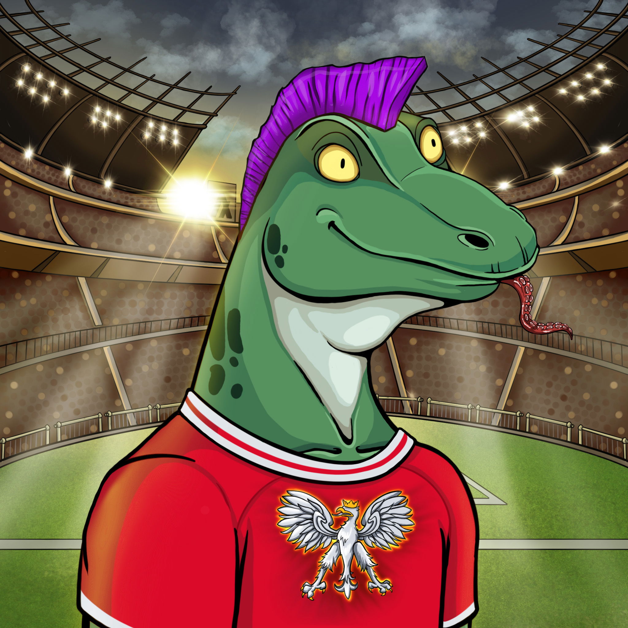 World Cup Goanna 1060 NFT on Algorand