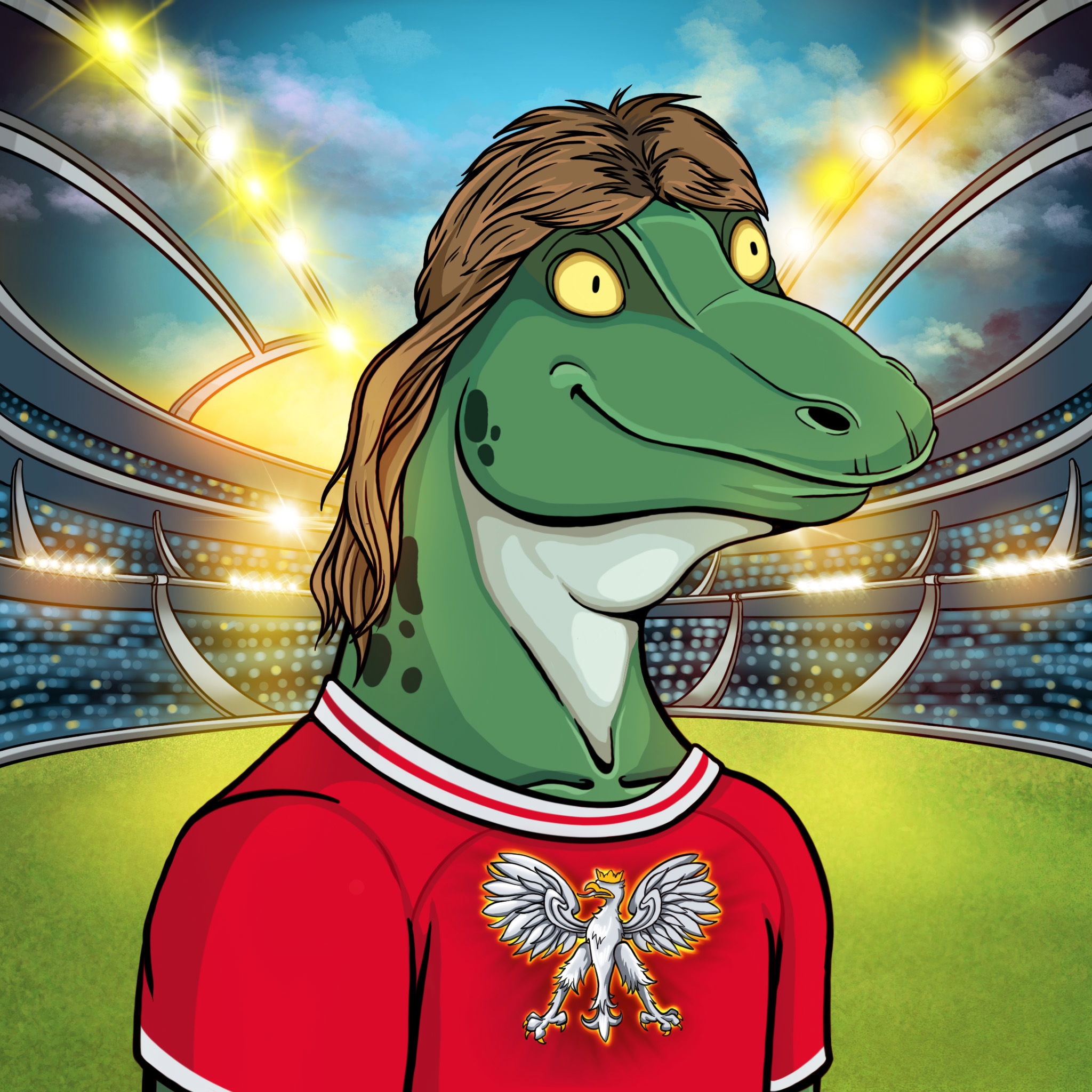 World Cup Goanna 1065 NFT on Algorand