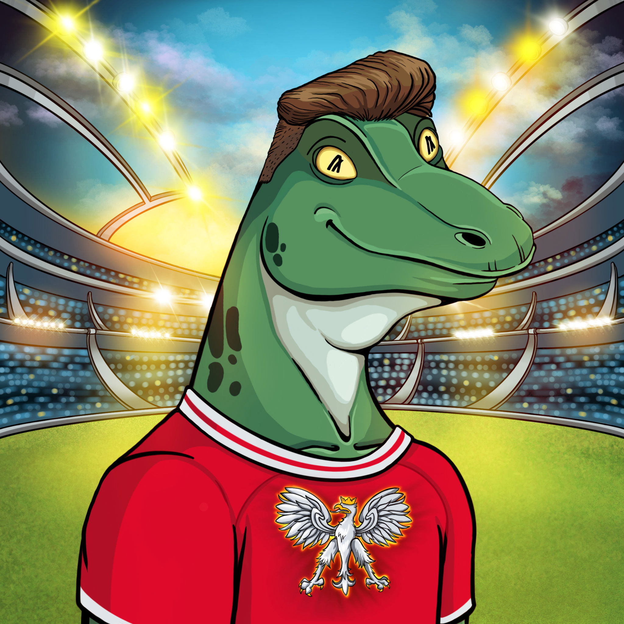 World Cup Goanna 1066 NFT on Algorand