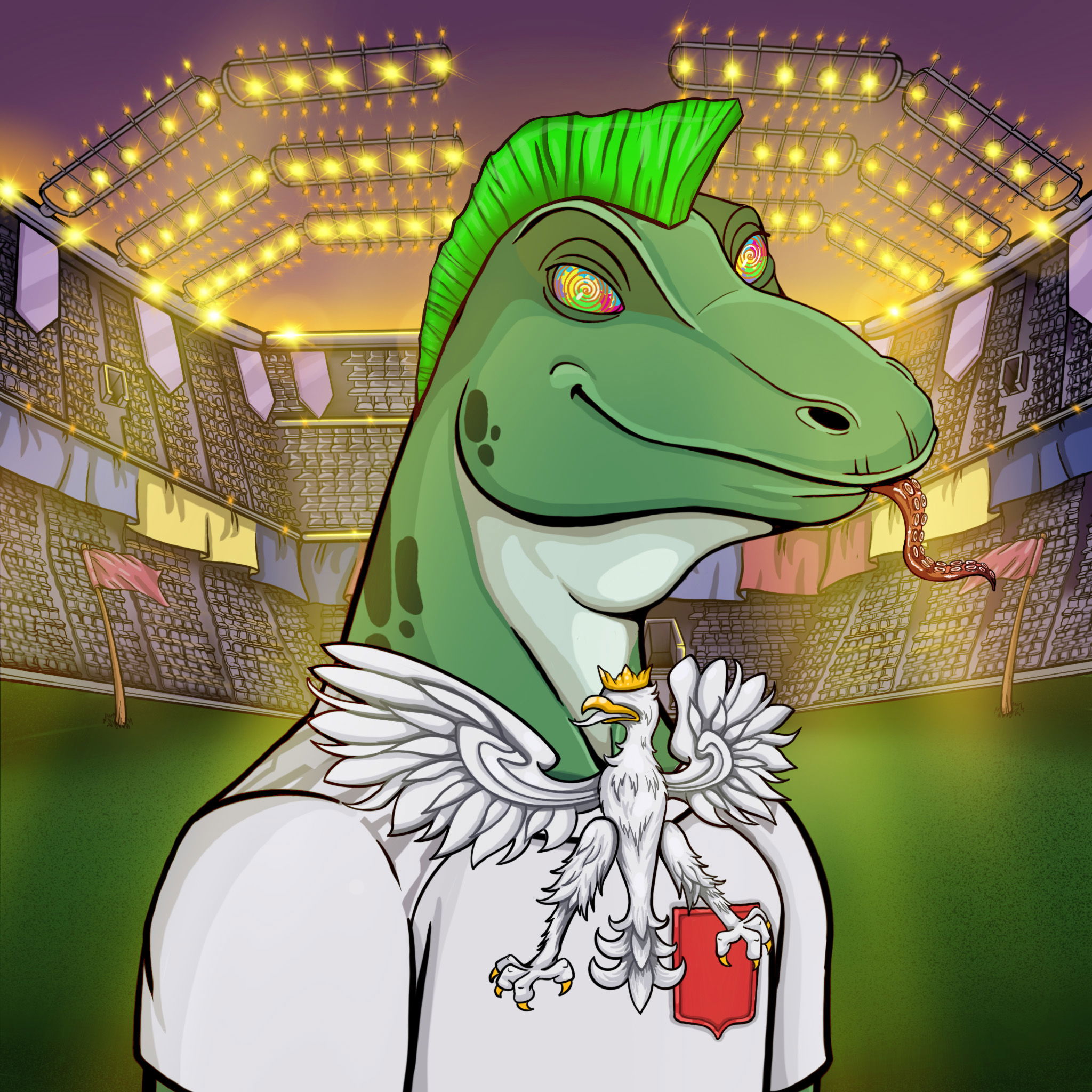 World Cup Goanna 1069 NFT on Algorand