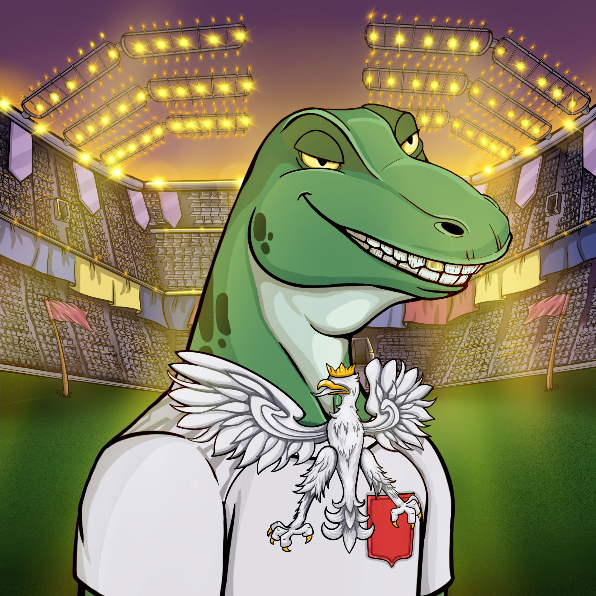 World Cup Goanna 1070 NFT on Algorand