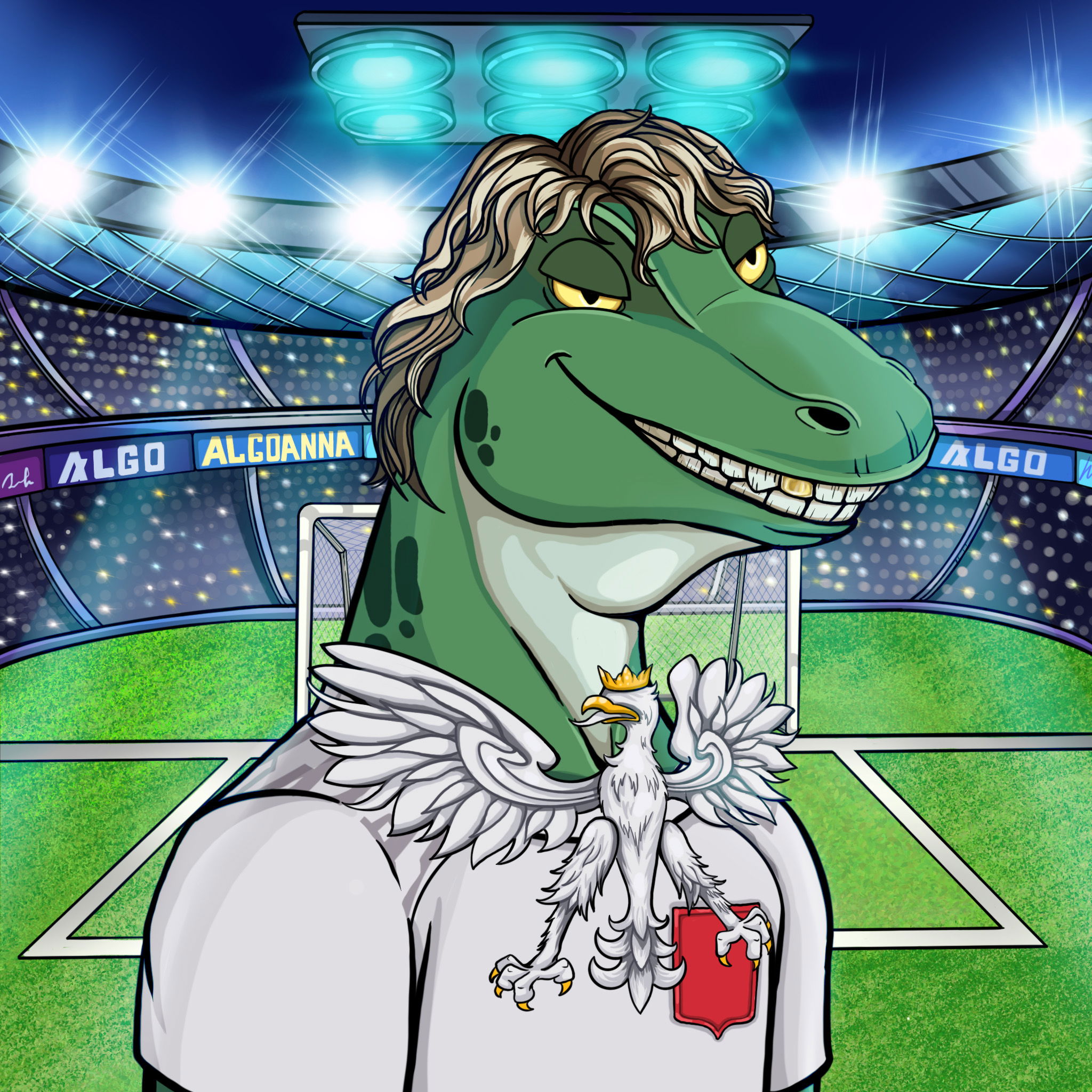 World Cup Goanna 1076 NFT on Algorand