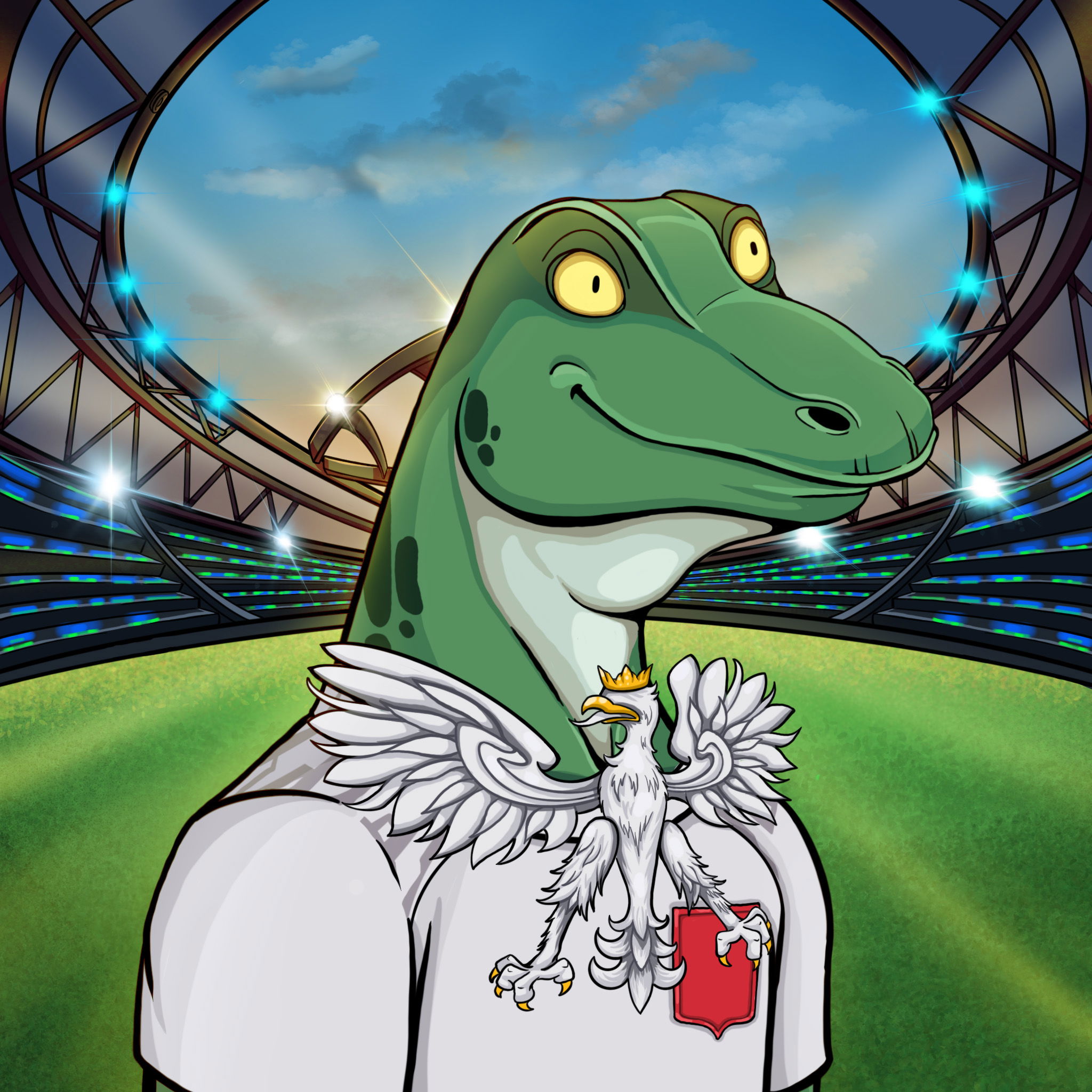 World Cup Goanna 1077 NFT on Algorand