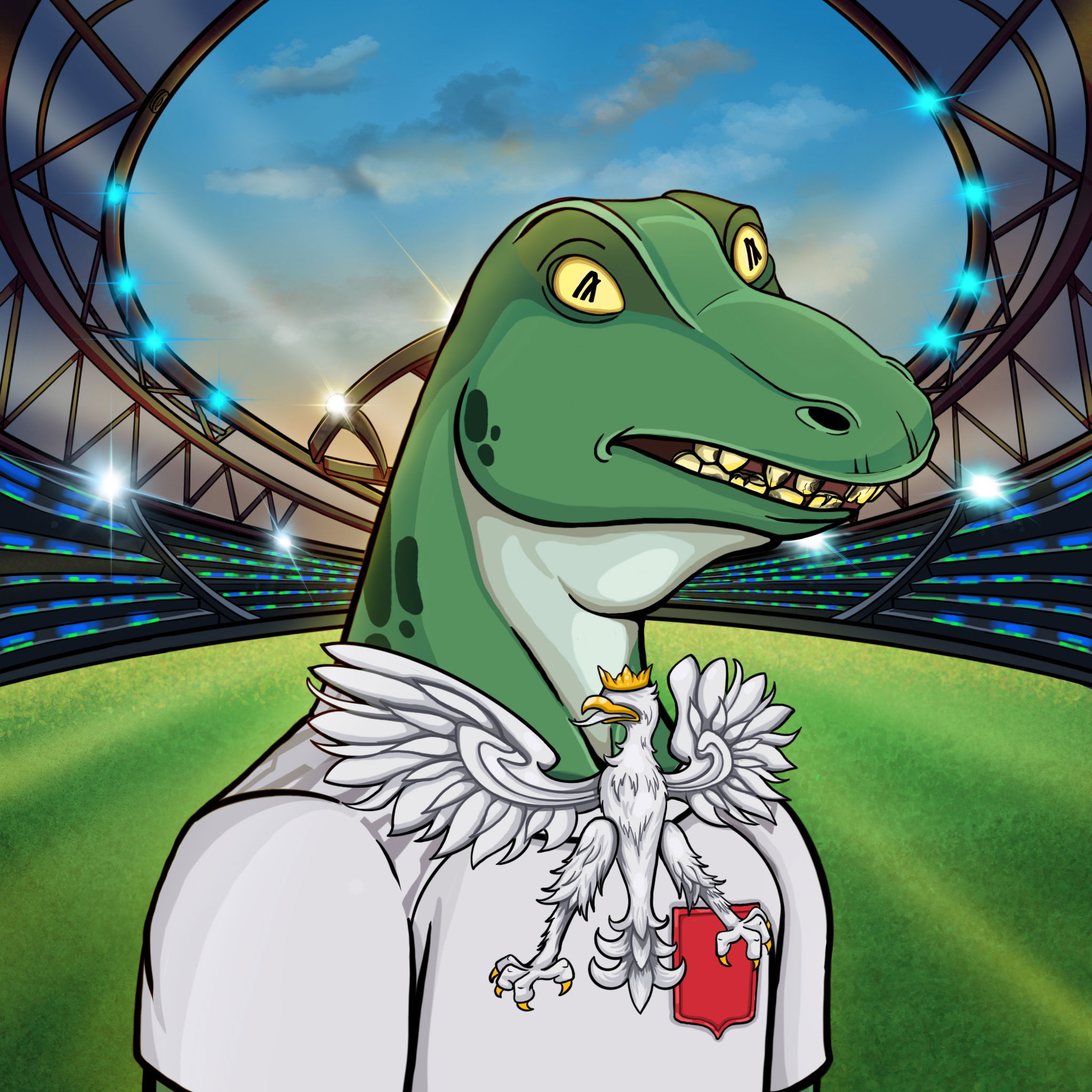 World Cup Goanna 1078 NFT on Algorand