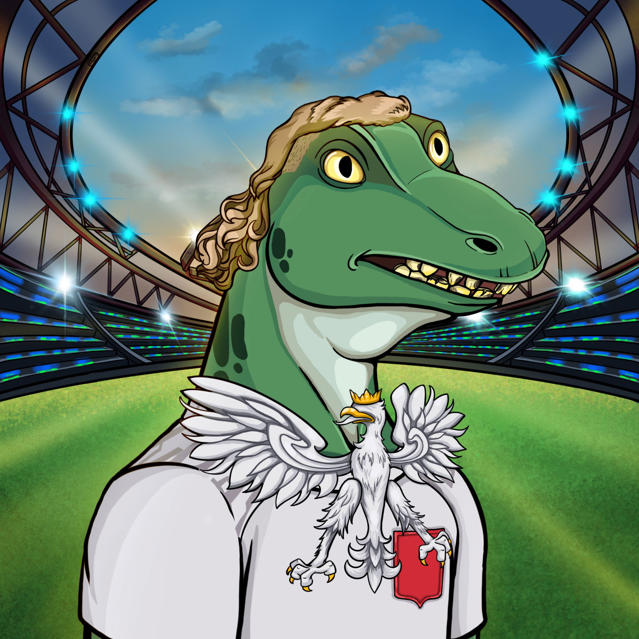 World Cup Goanna 1081 NFT on Algorand