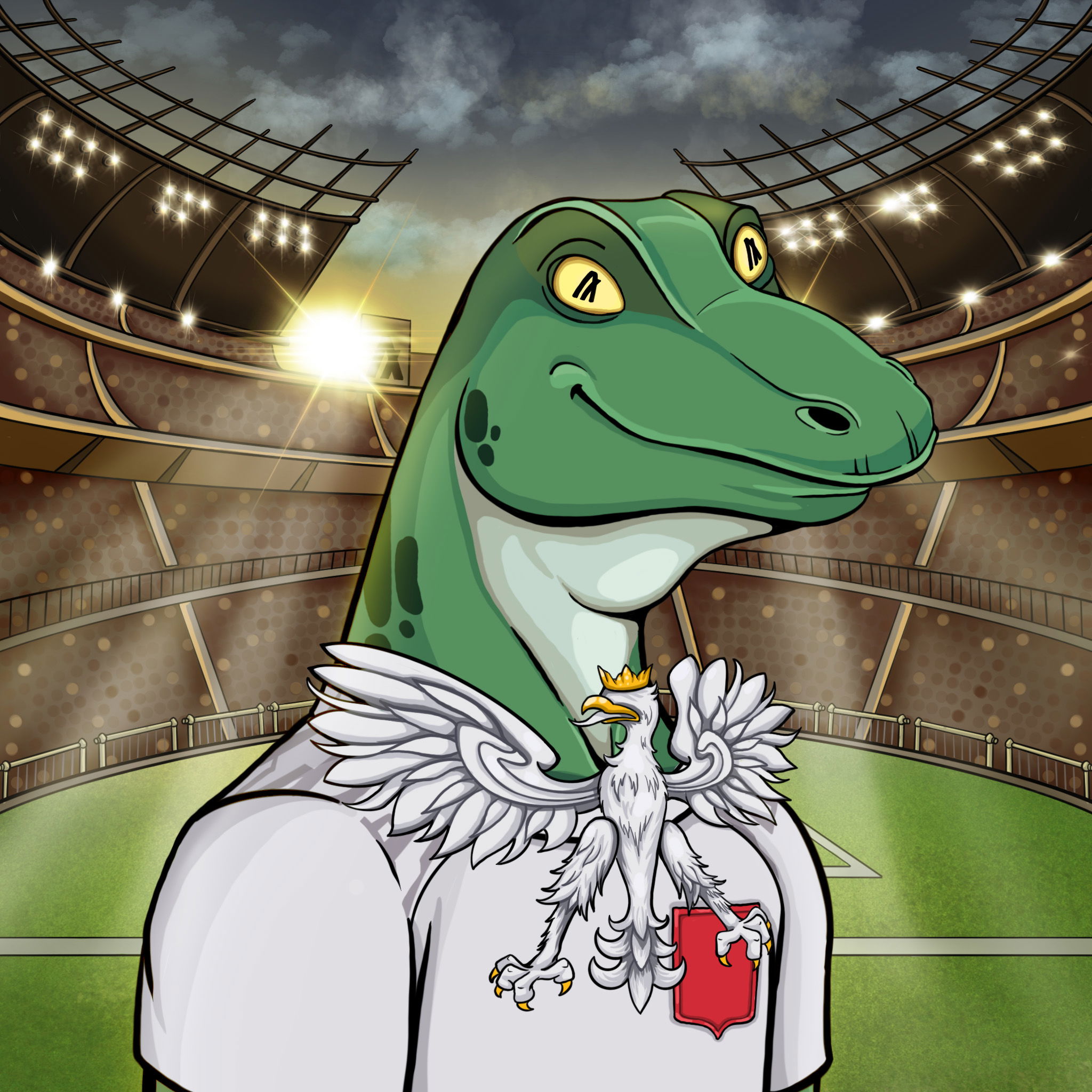 World Cup Goanna 1083 NFT on Algorand