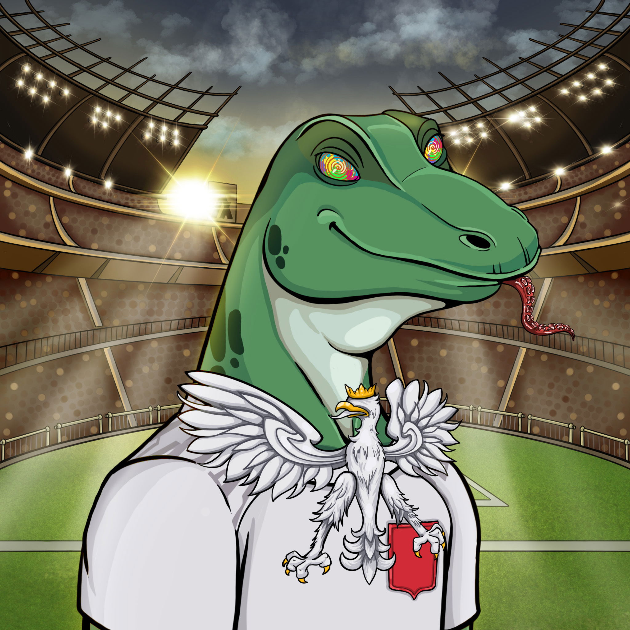 World Cup Goanna 1084 NFT on Algorand