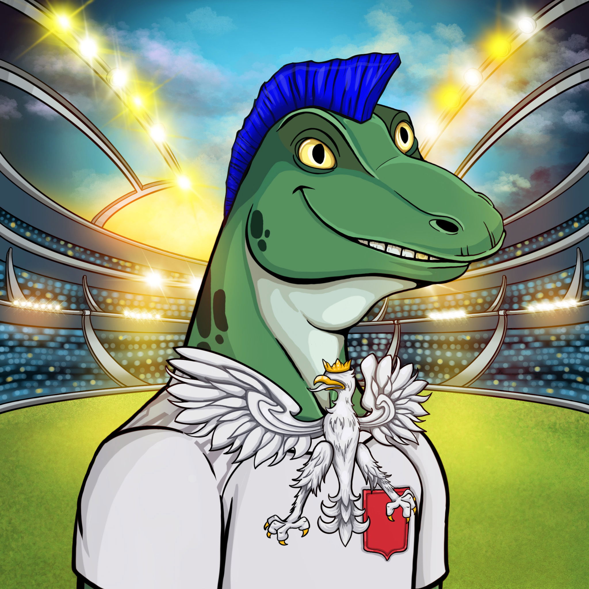 World Cup Goanna 1088 NFT on Algorand