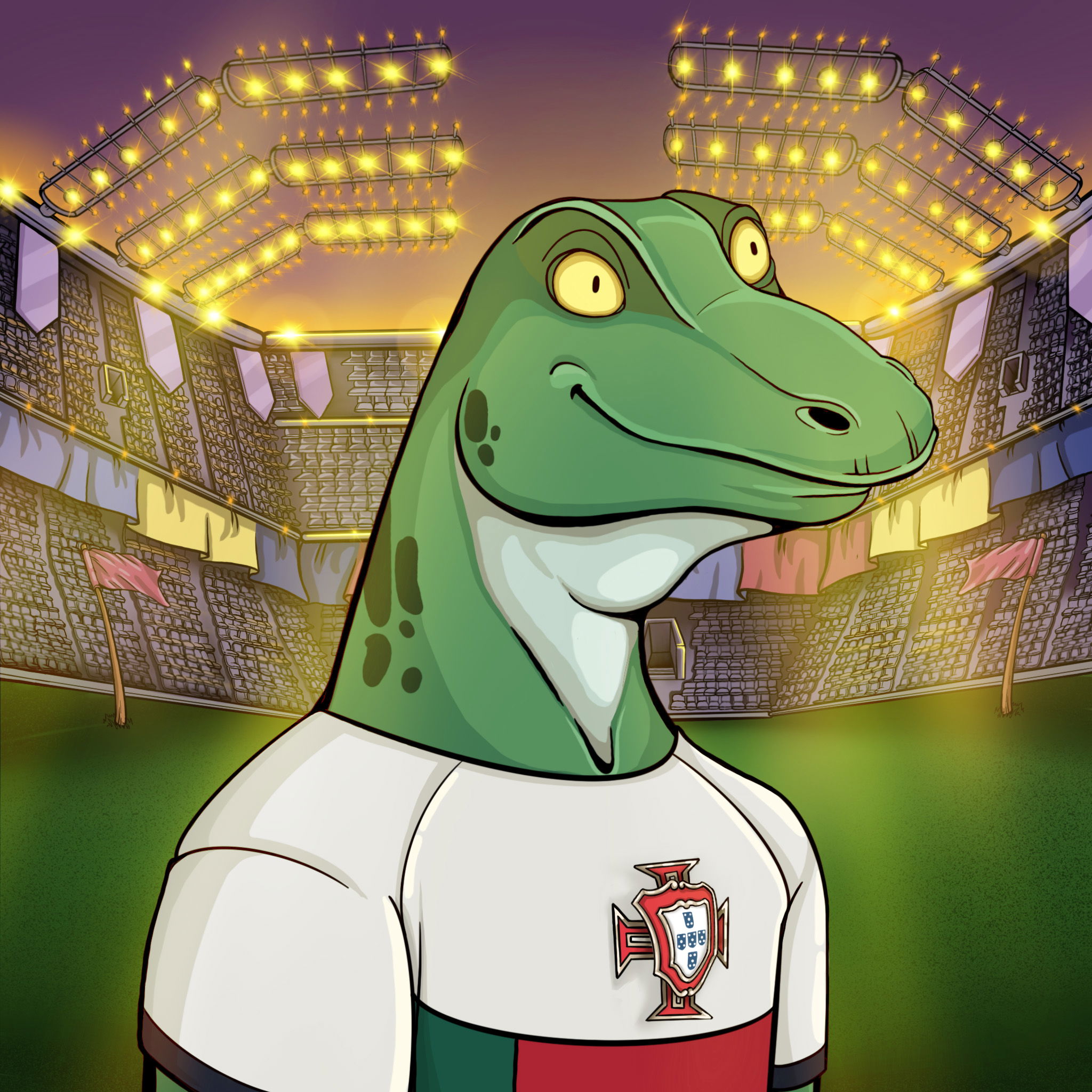 World Cup Goanna 1095 NFT on Algorand