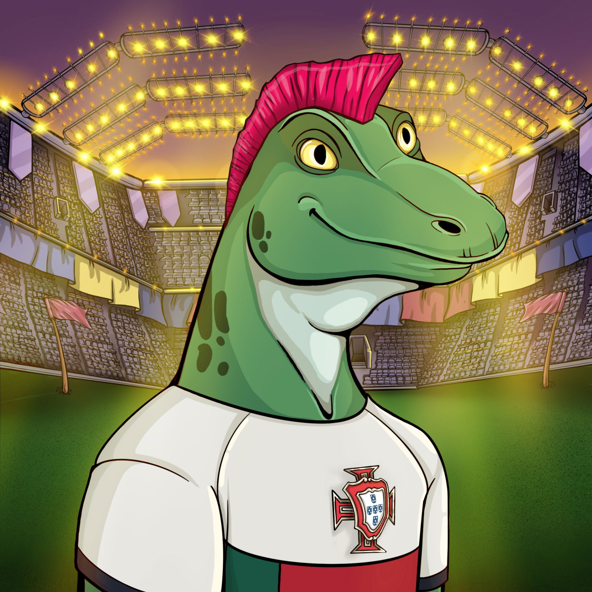 World Cup Goanna 1097 NFT on Algorand