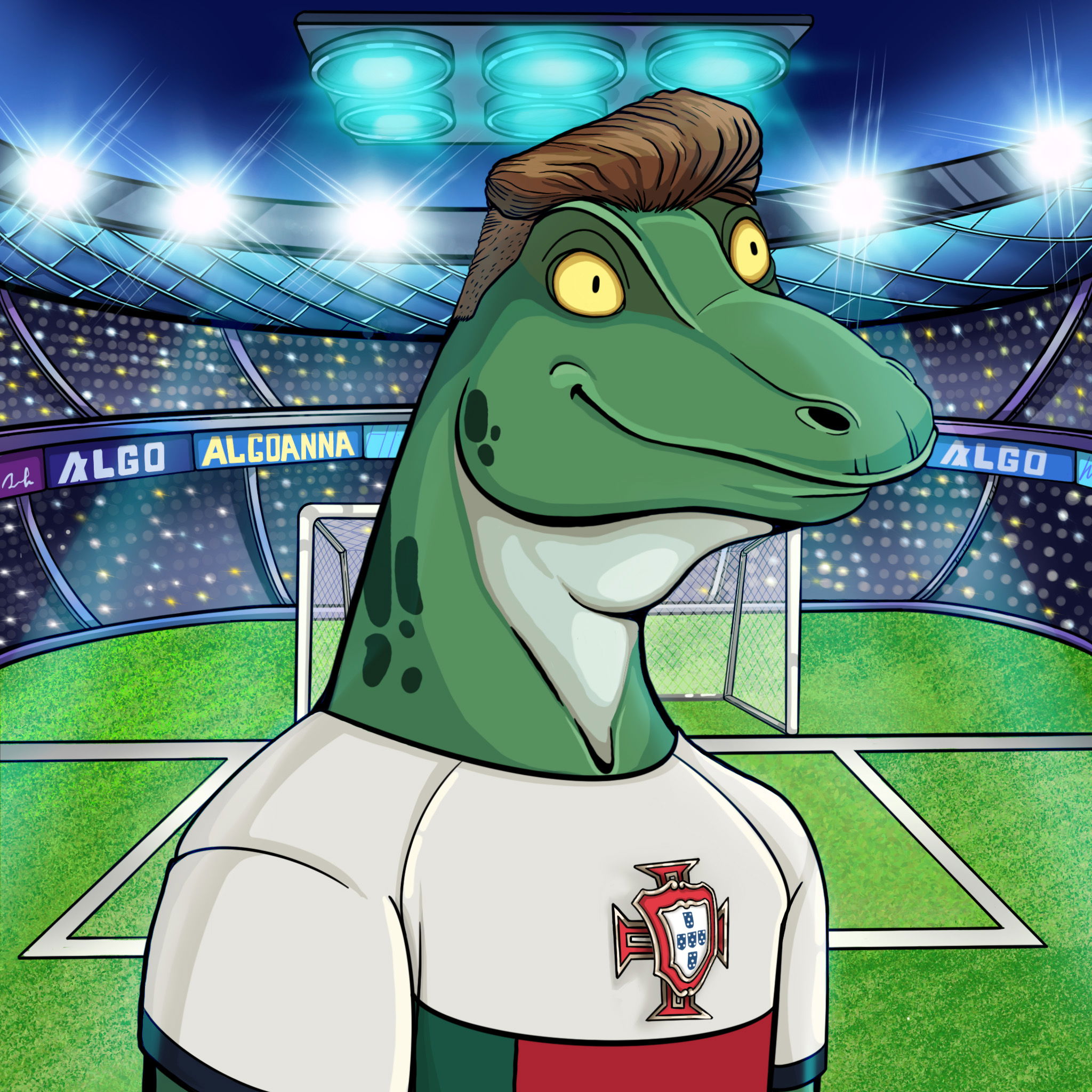 World Cup Goanna 1098 NFT on Algorand