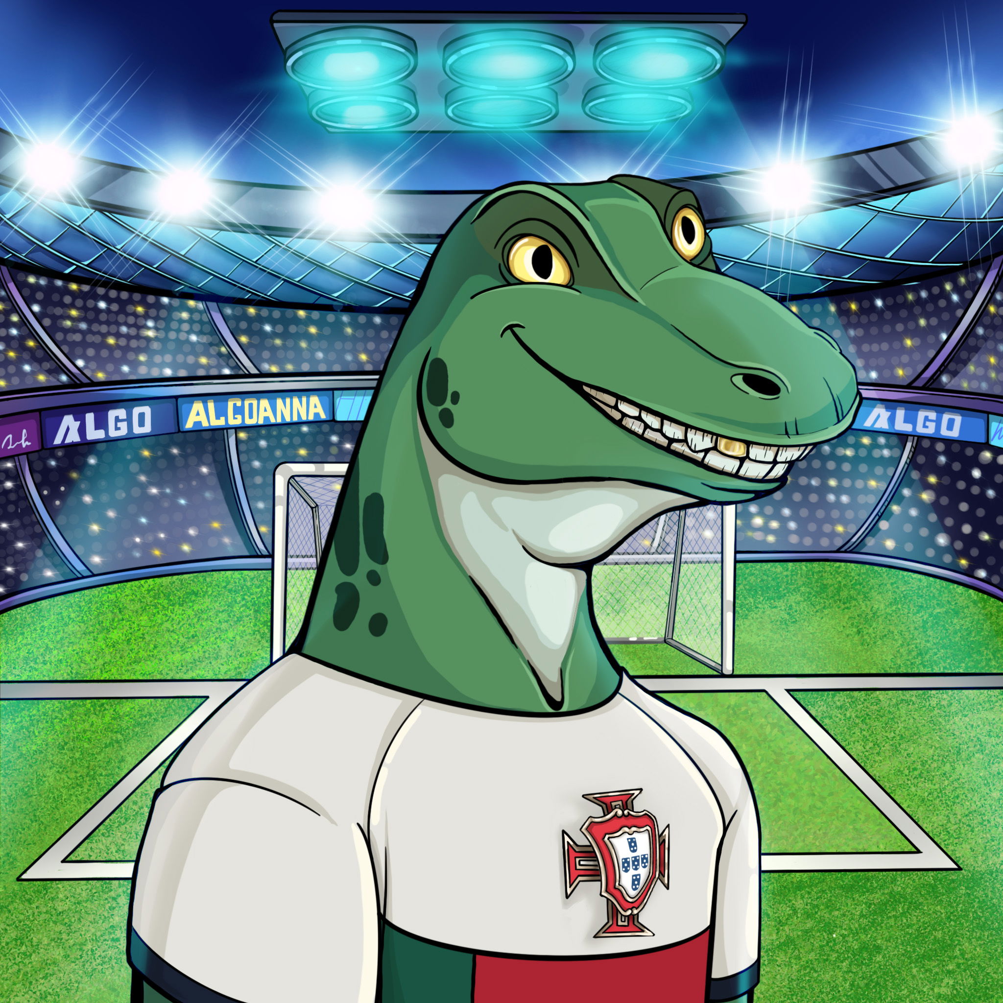 World Cup Goanna 1099 NFT on Algorand