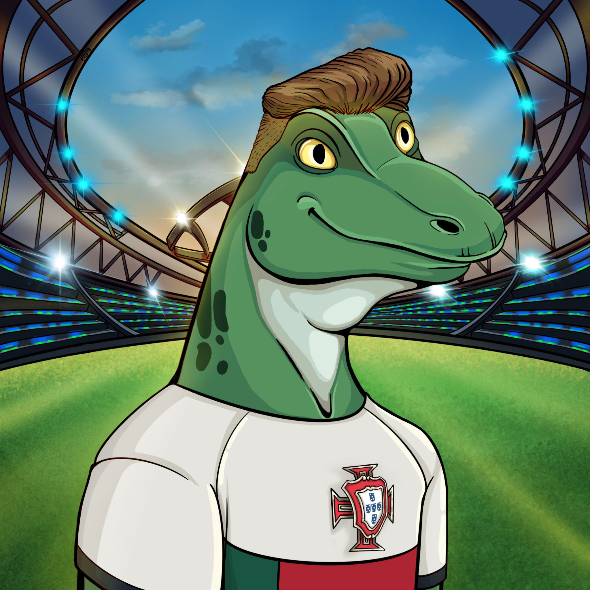 World Cup Goanna 1106 NFT on Algorand
