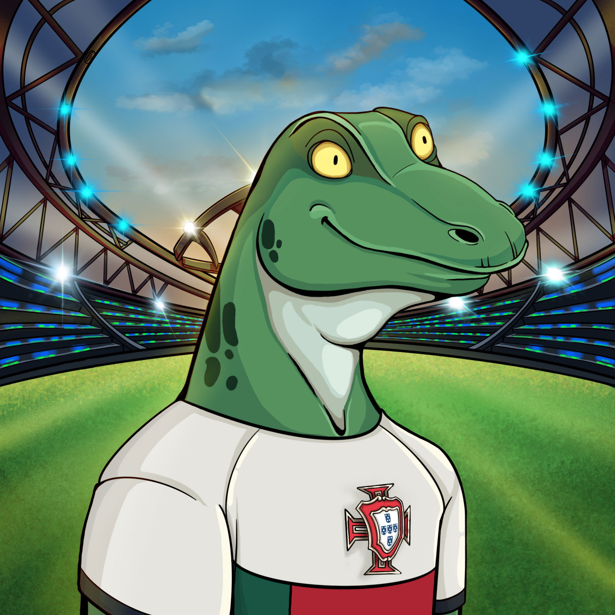 World Cup Goanna 1108 NFT on Algorand