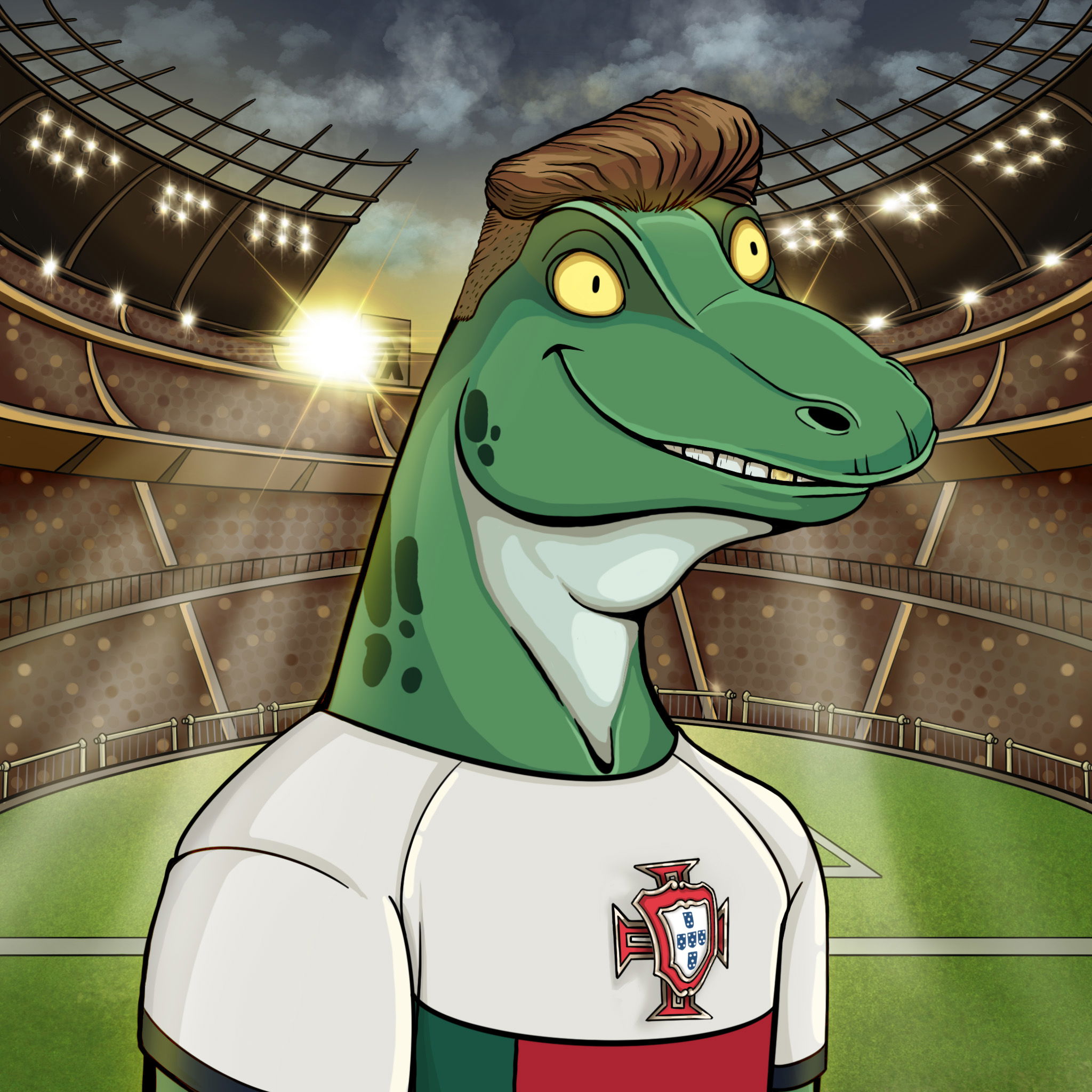 World Cup Goanna 1112 NFT on Algorand