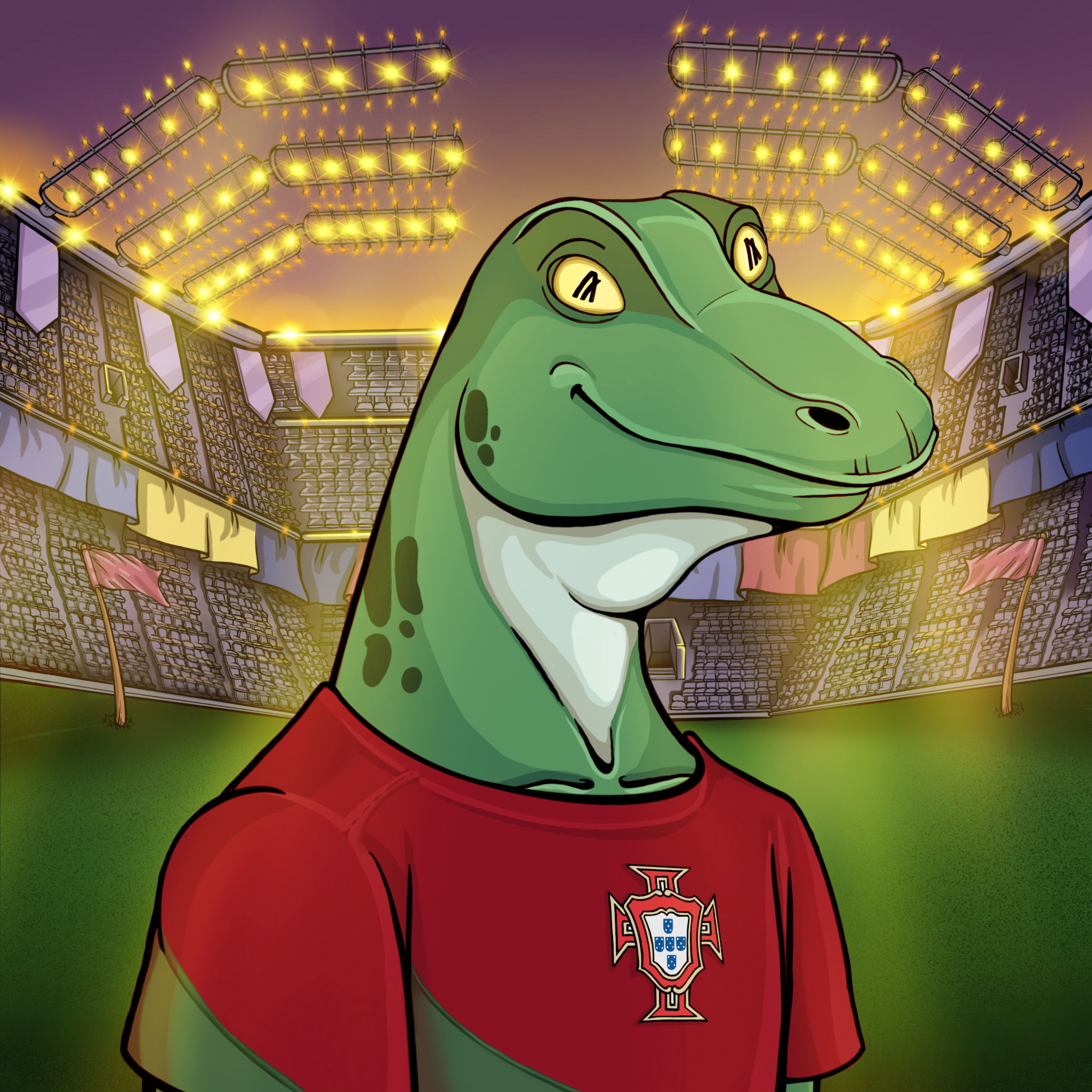 World Cup Goanna 1121 NFT on Algorand