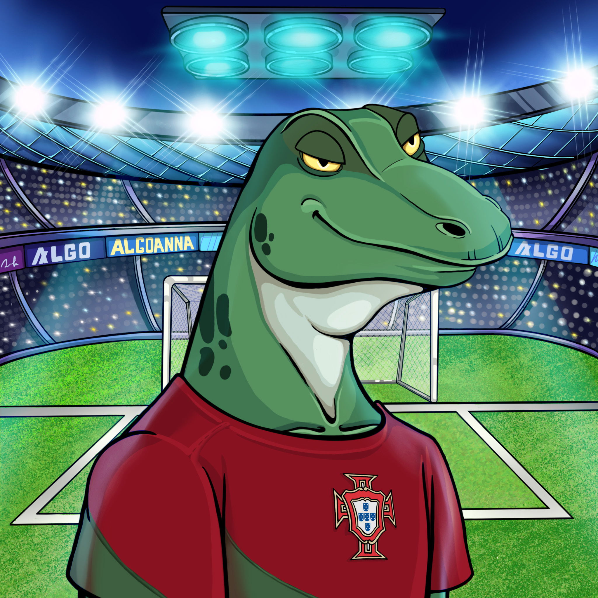 World Cup Goanna 1125 NFT on Algorand