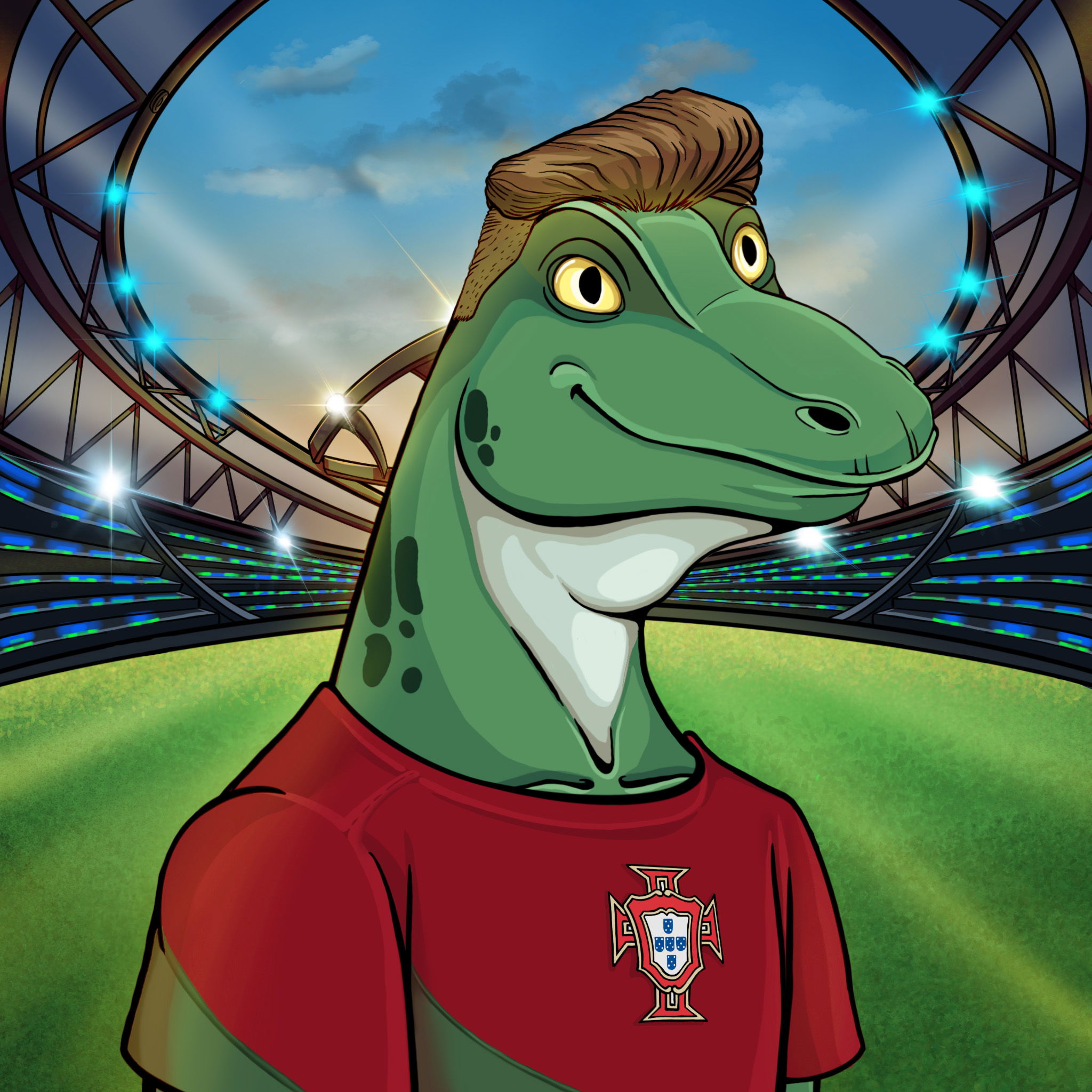 World Cup Goanna 1131 NFT on Algorand