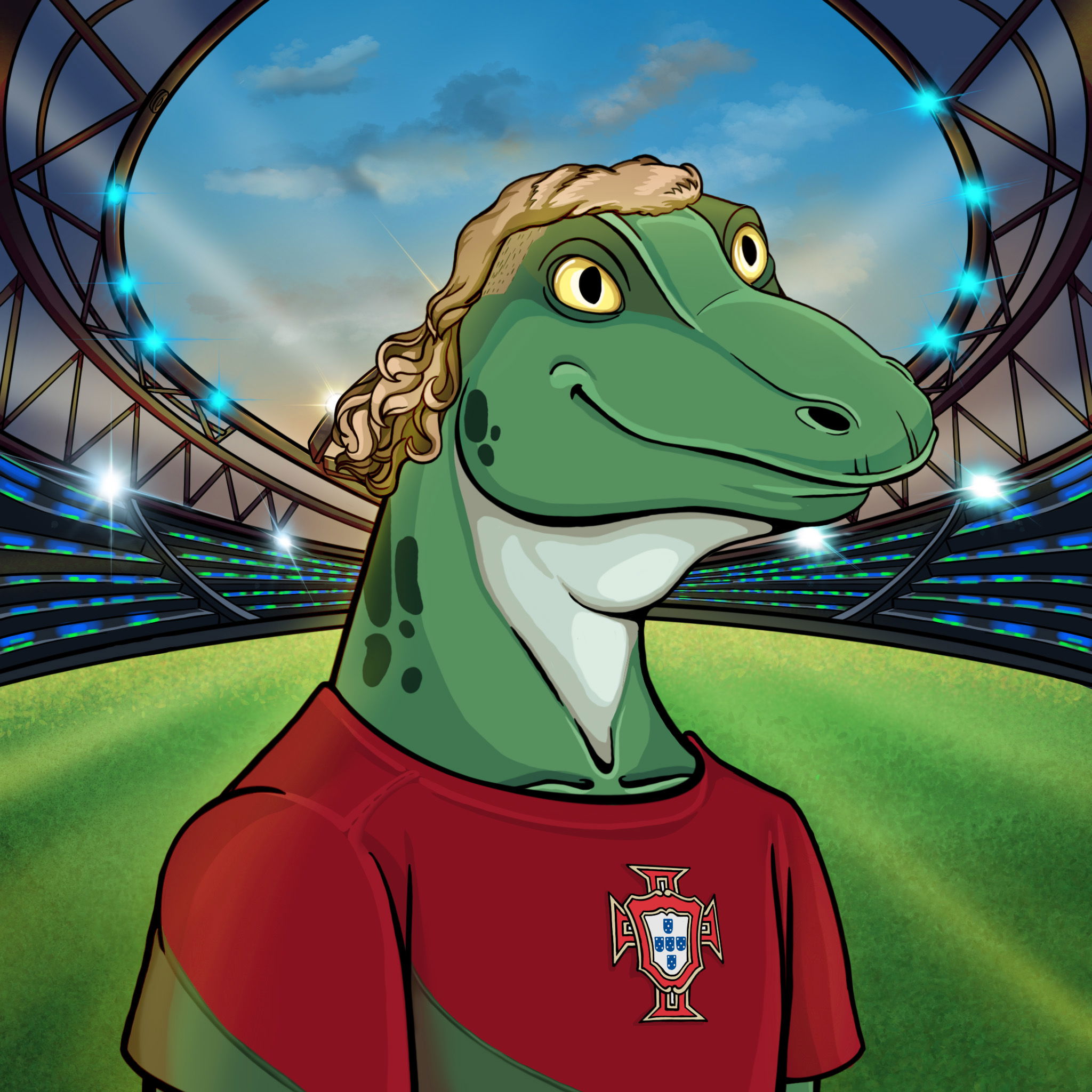 World Cup Goanna 1133 NFT on Algorand
