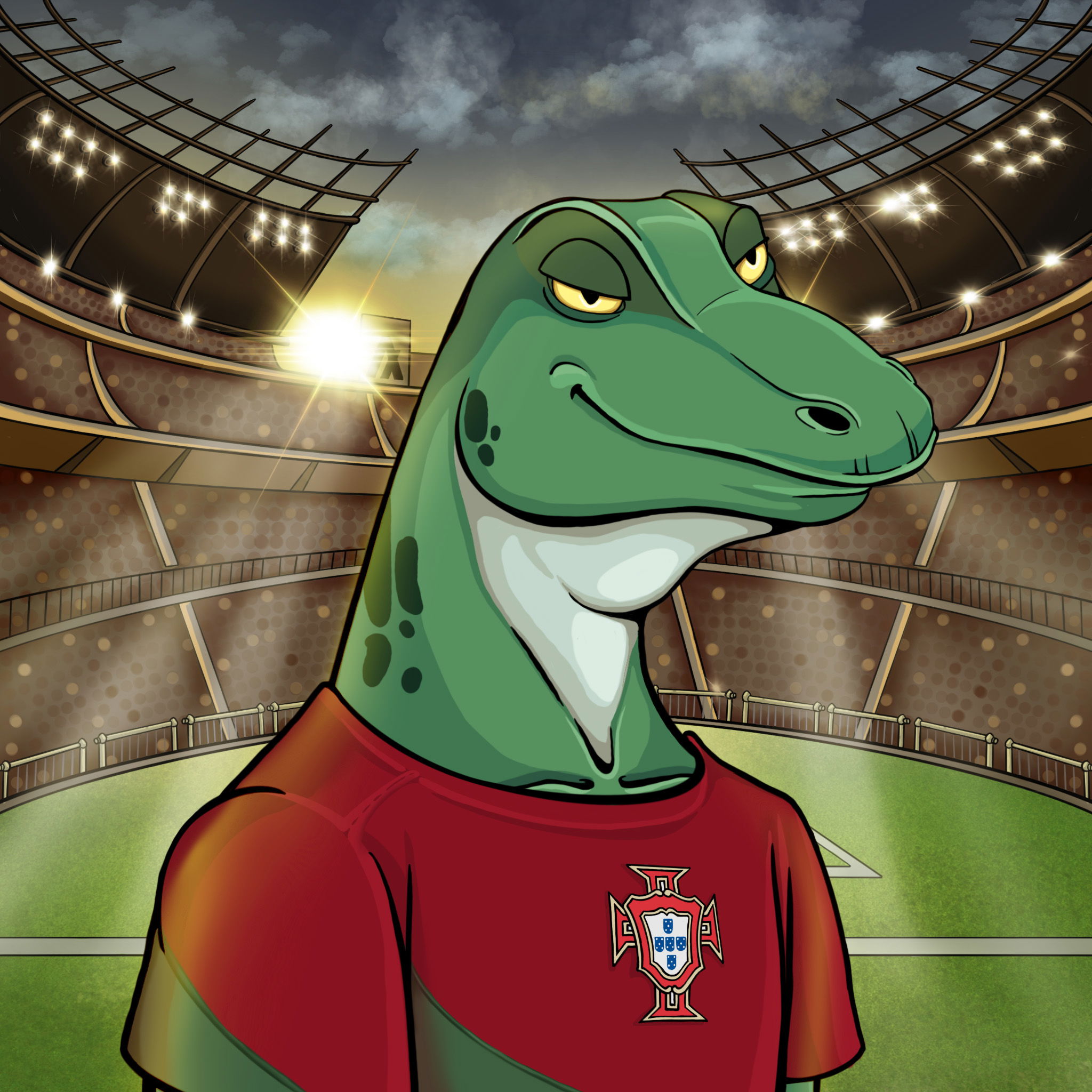 World Cup Goanna 1138 NFT on Algorand