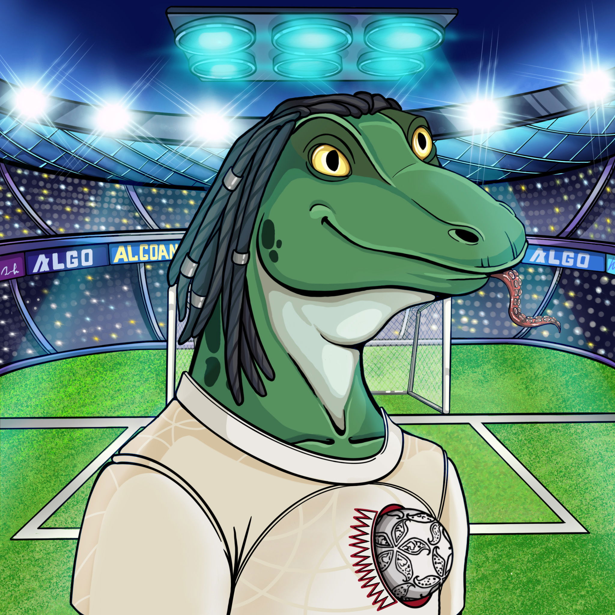 World Cup Goanna 1151 NFT on Algorand