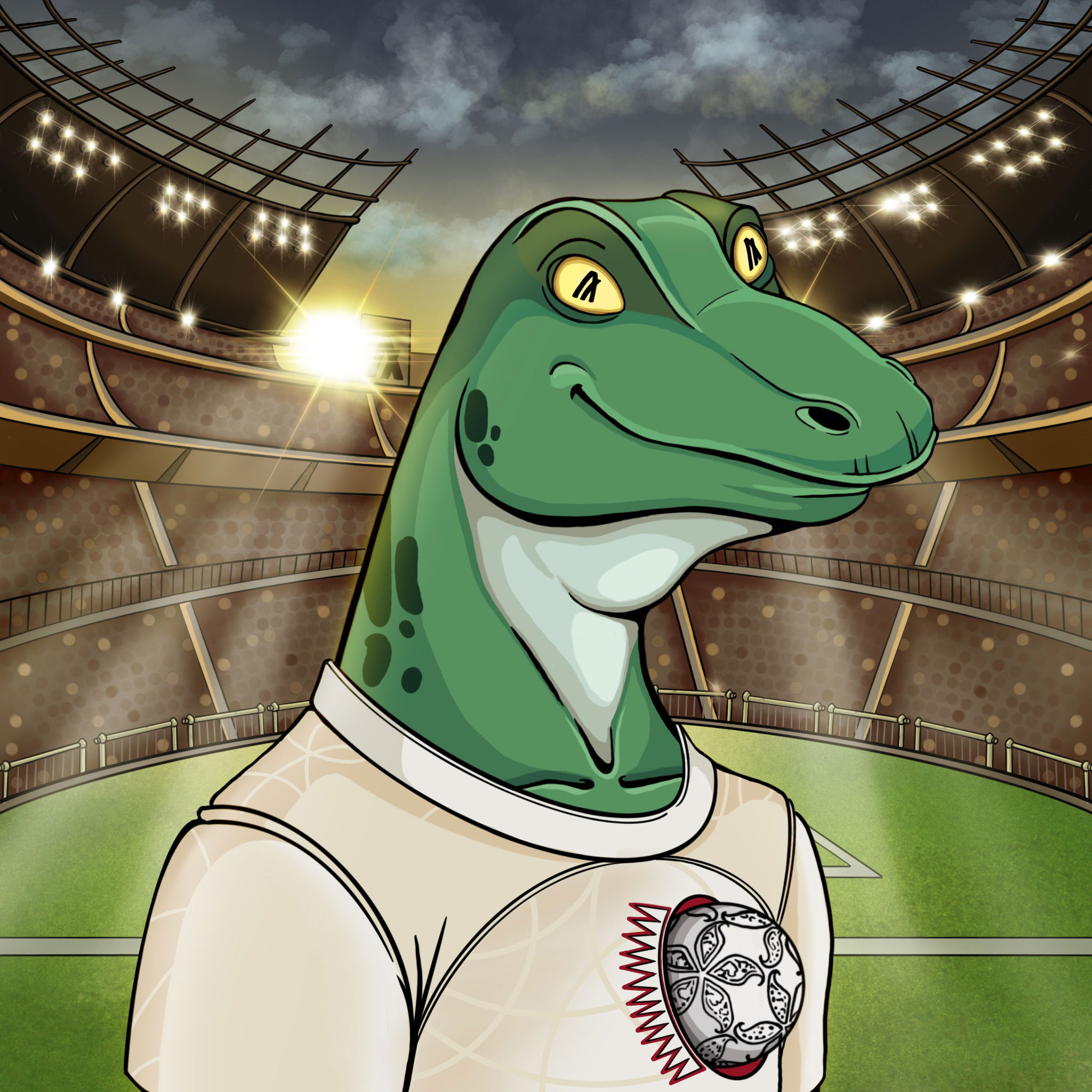 World Cup Goanna 1161 NFT on Algorand