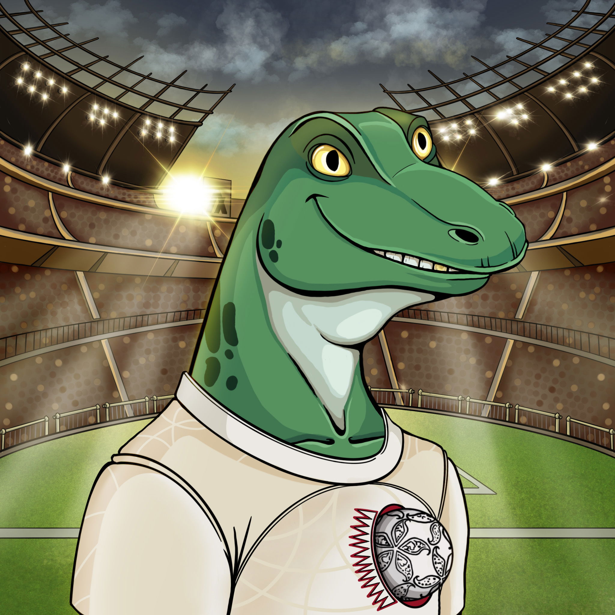 World Cup Goanna 1163 NFT on Algorand