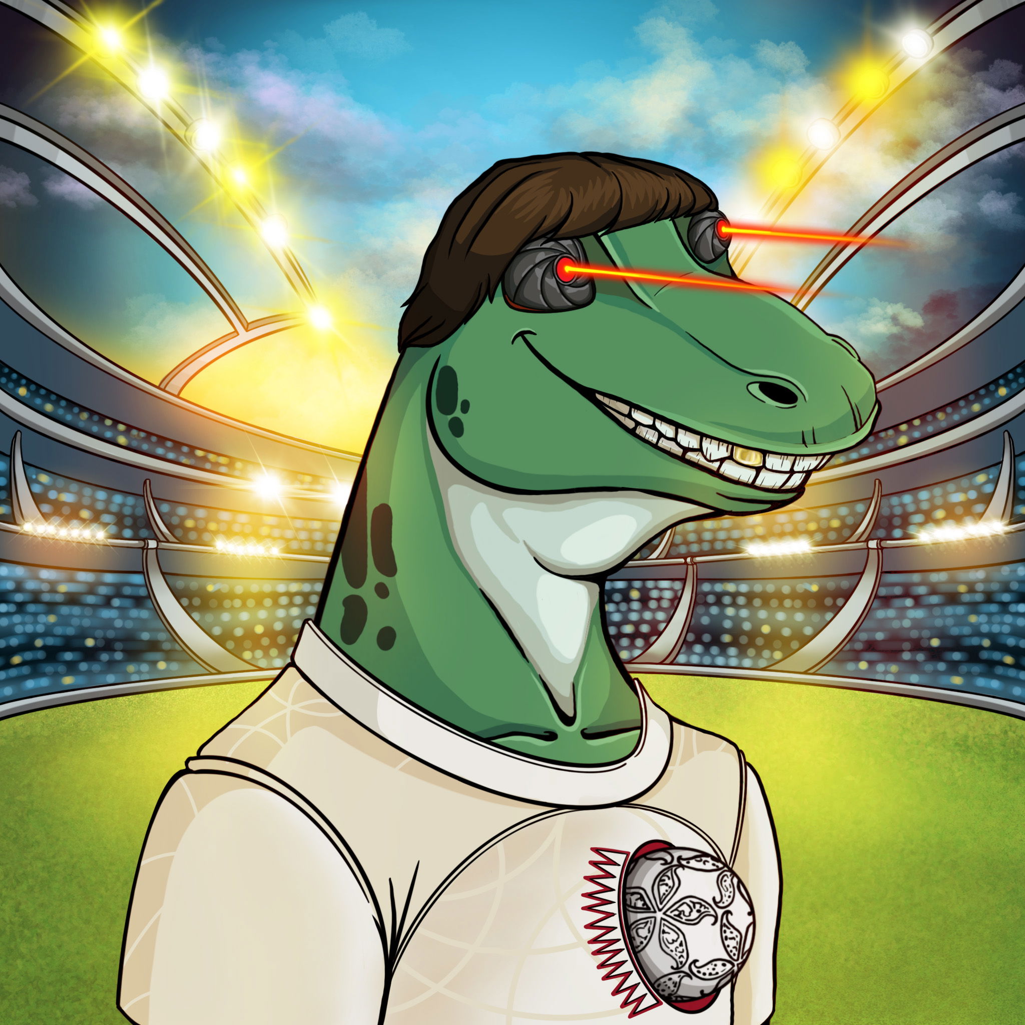 World Cup Goanna 1170 NFT on Algorand