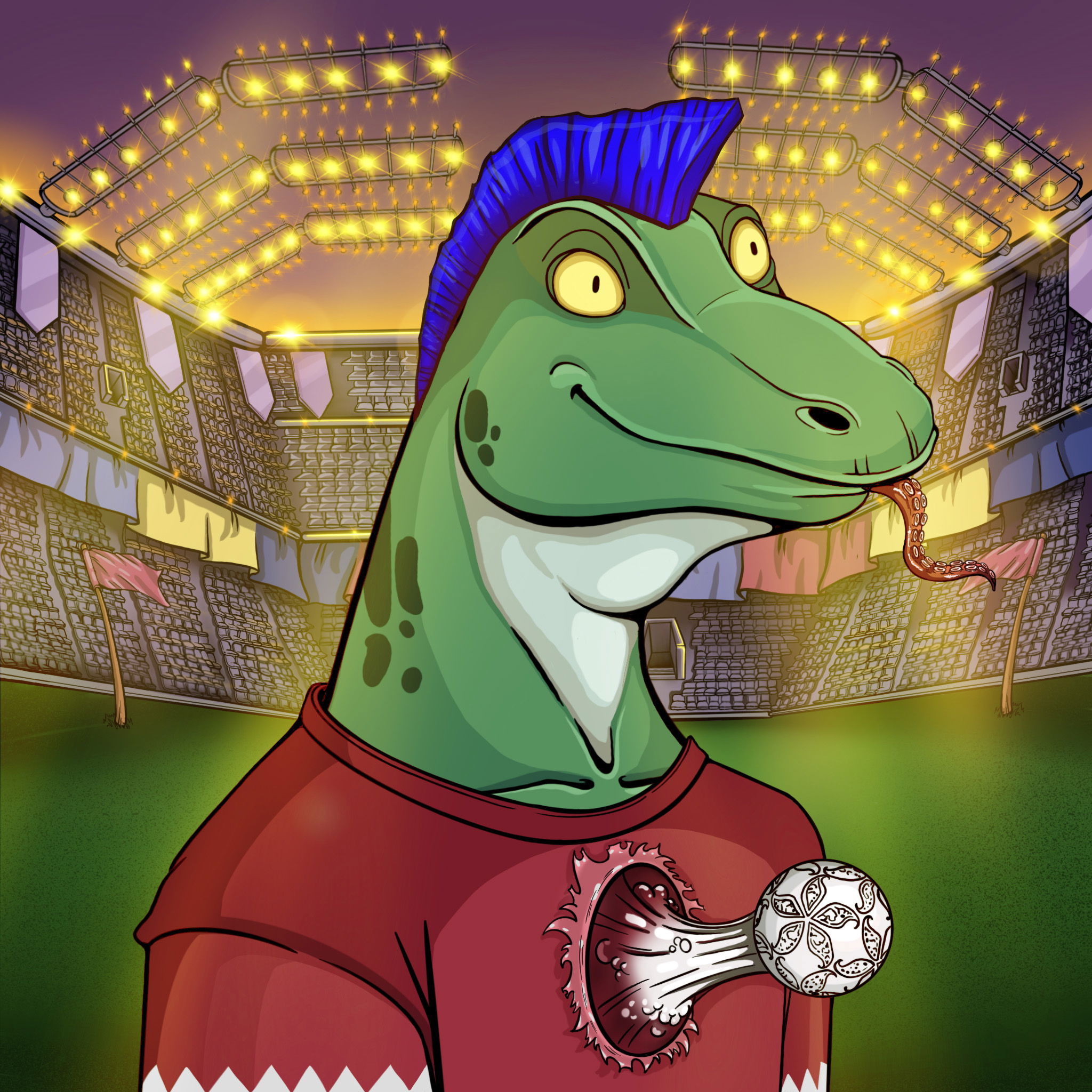 World Cup Goanna 1172 NFT on Algorand