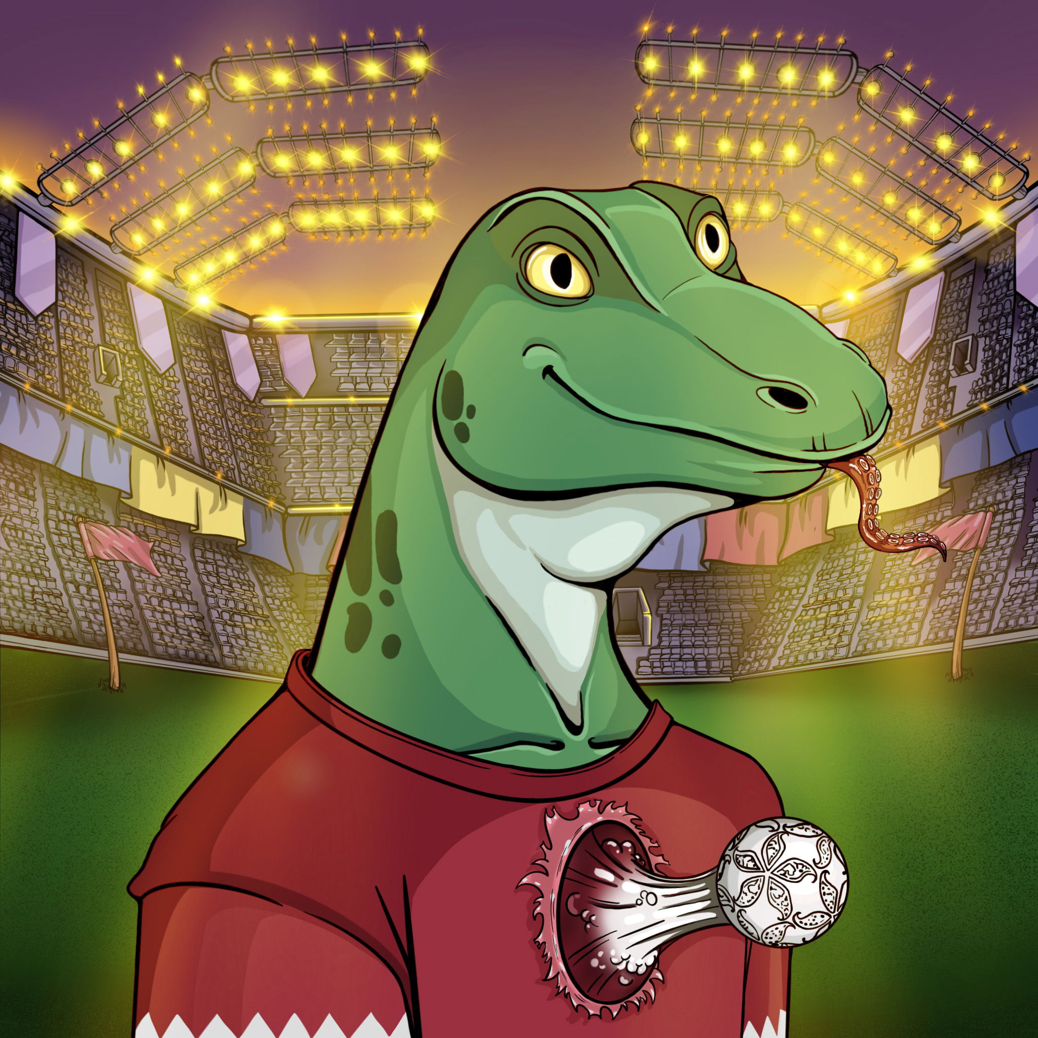 World Cup Goanna 1175 NFT on Algorand