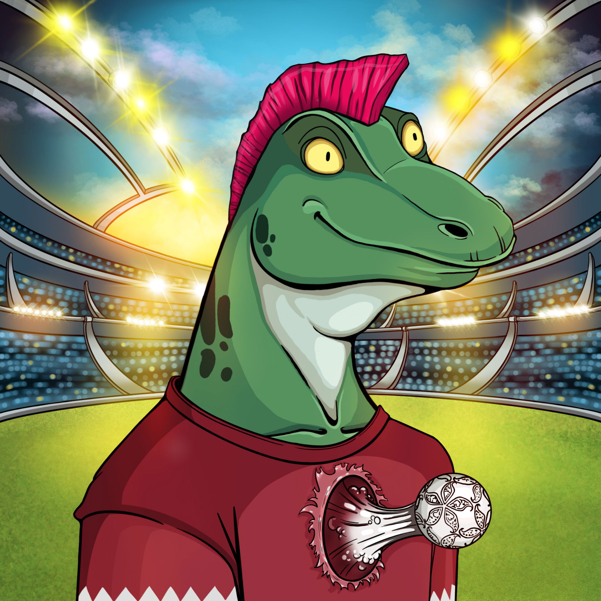 World Cup Goanna 1191 NFT on Algorand