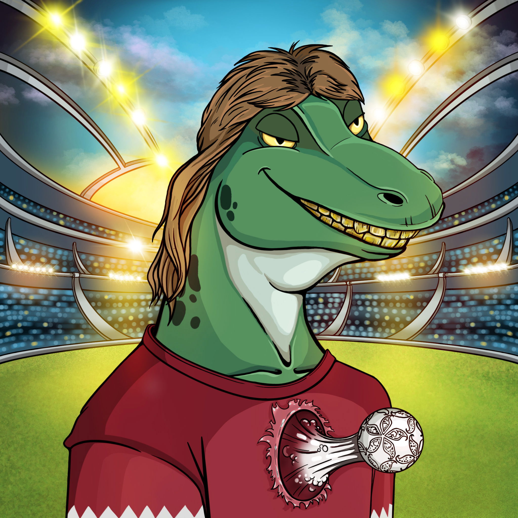 World Cup Goanna 1196 NFT on Algorand