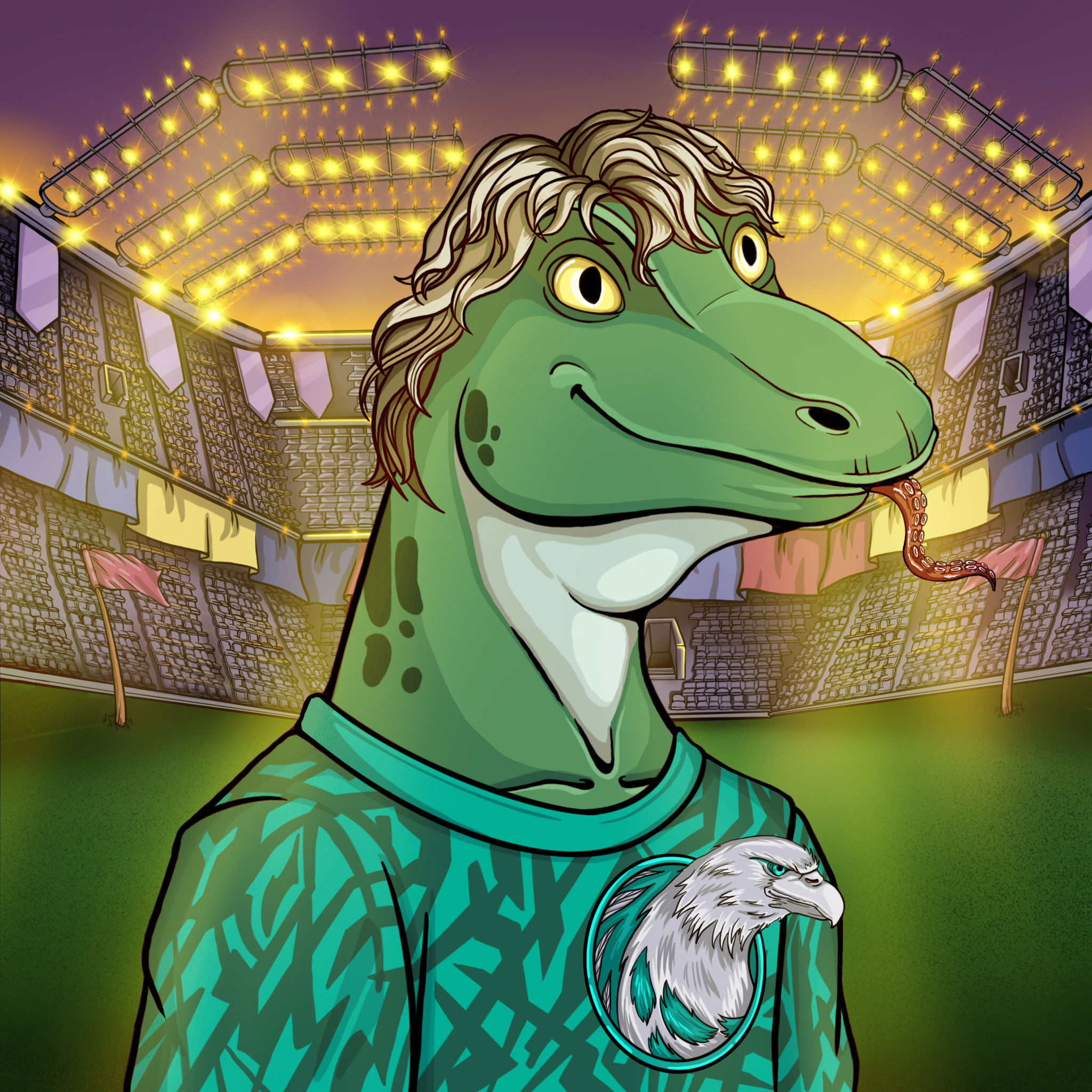 World Cup Goanna 1200 NFT on Algorand