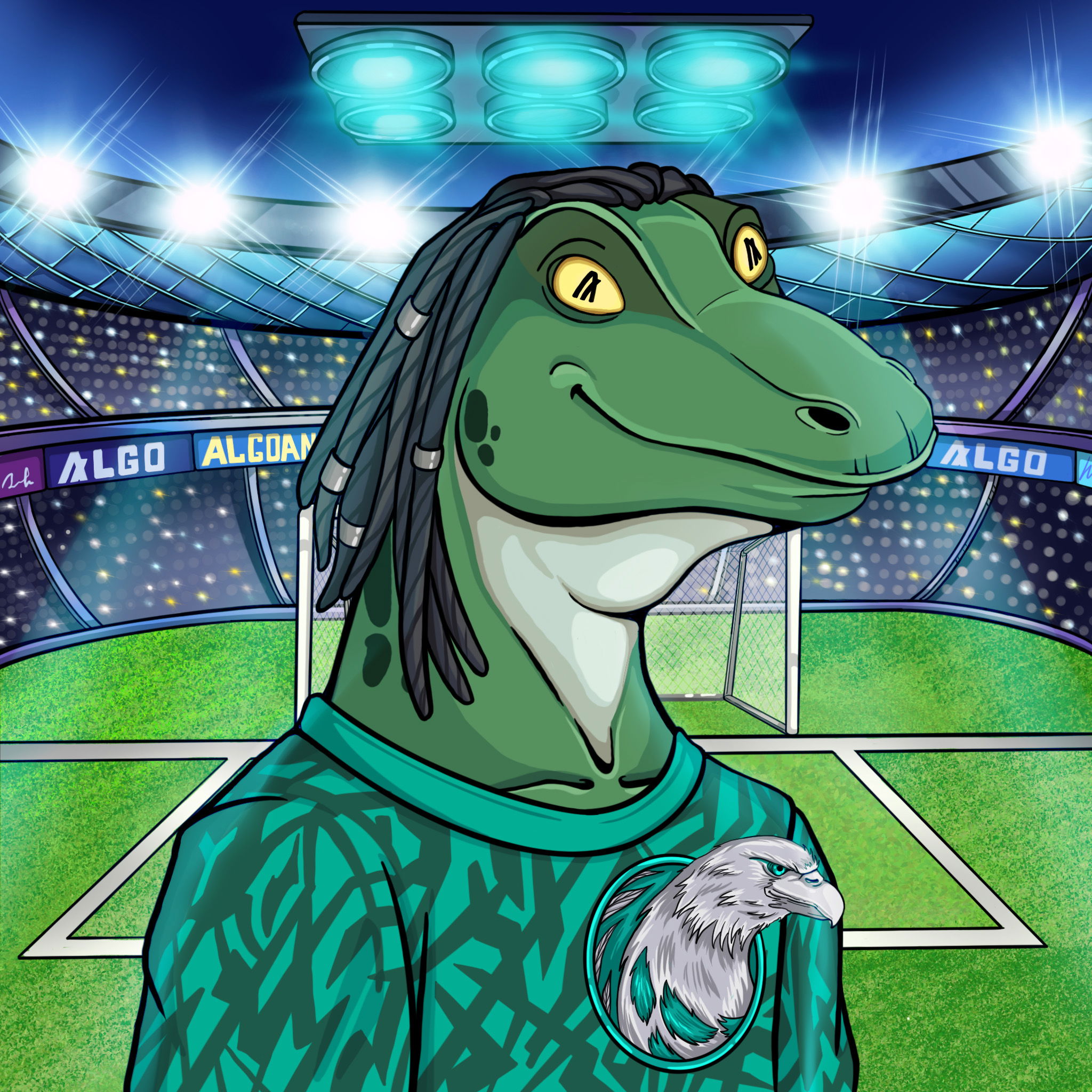 World Cup Goanna 1205 NFT on Algorand