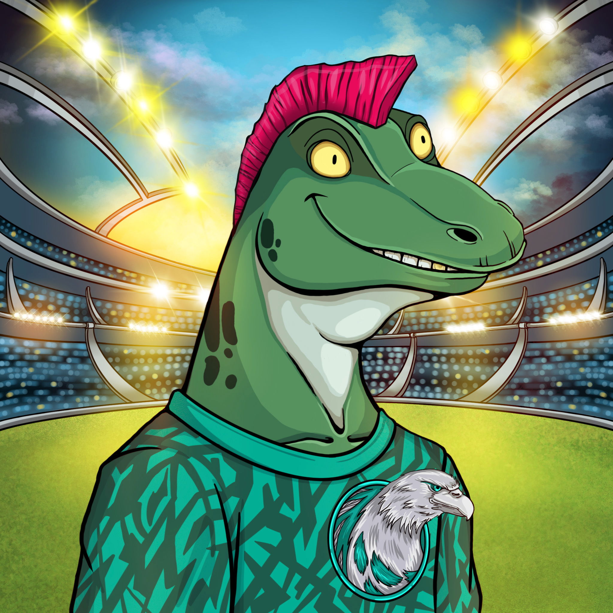 World Cup Goanna 1219 NFT on Algorand