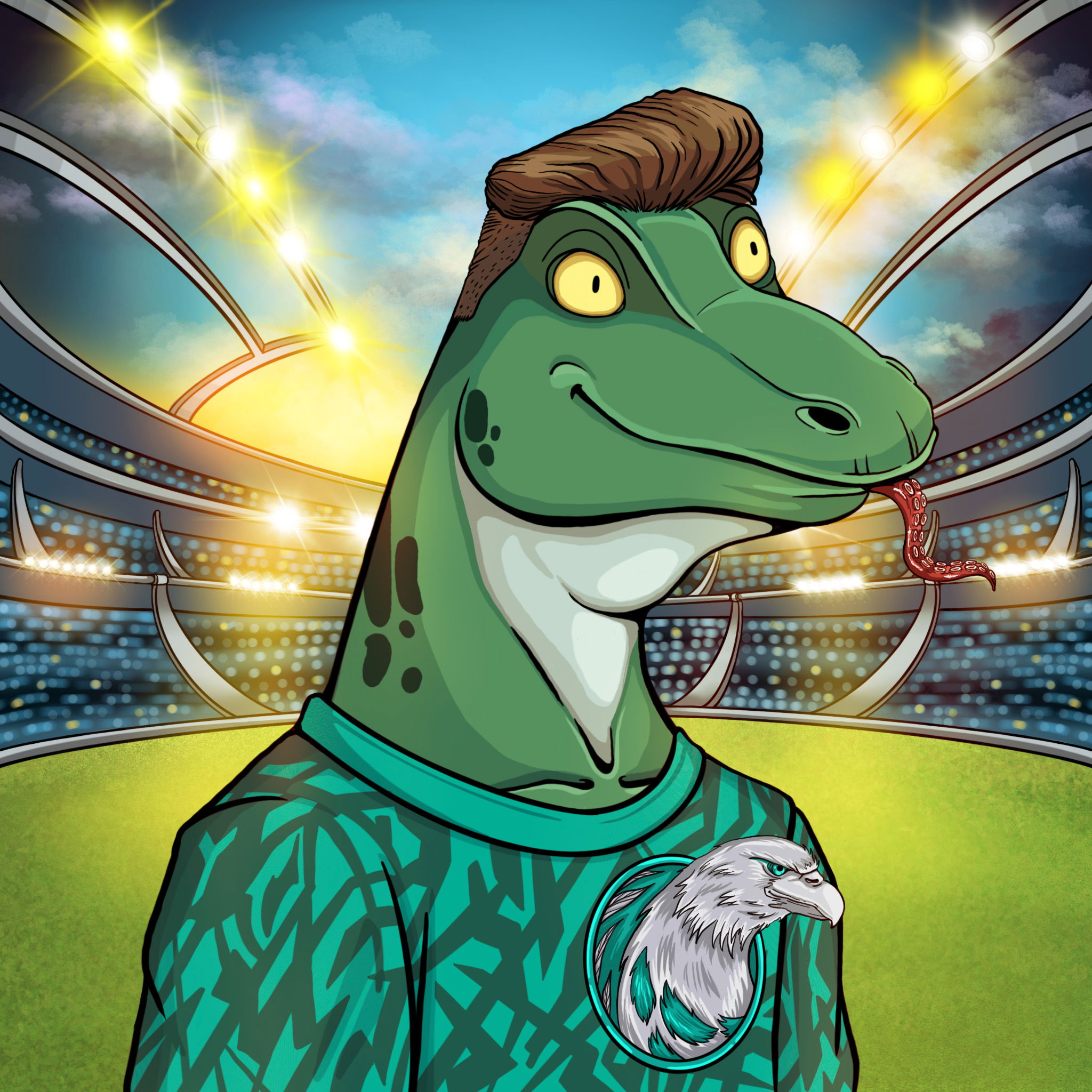 World Cup Goanna 1221 NFT on Algorand