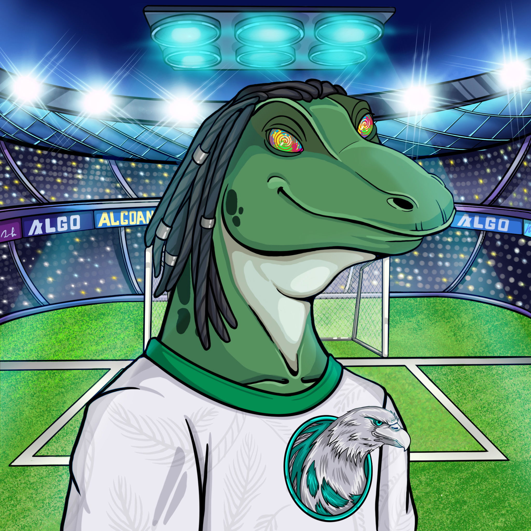 World Cup Goanna 1229 NFT on Algorand