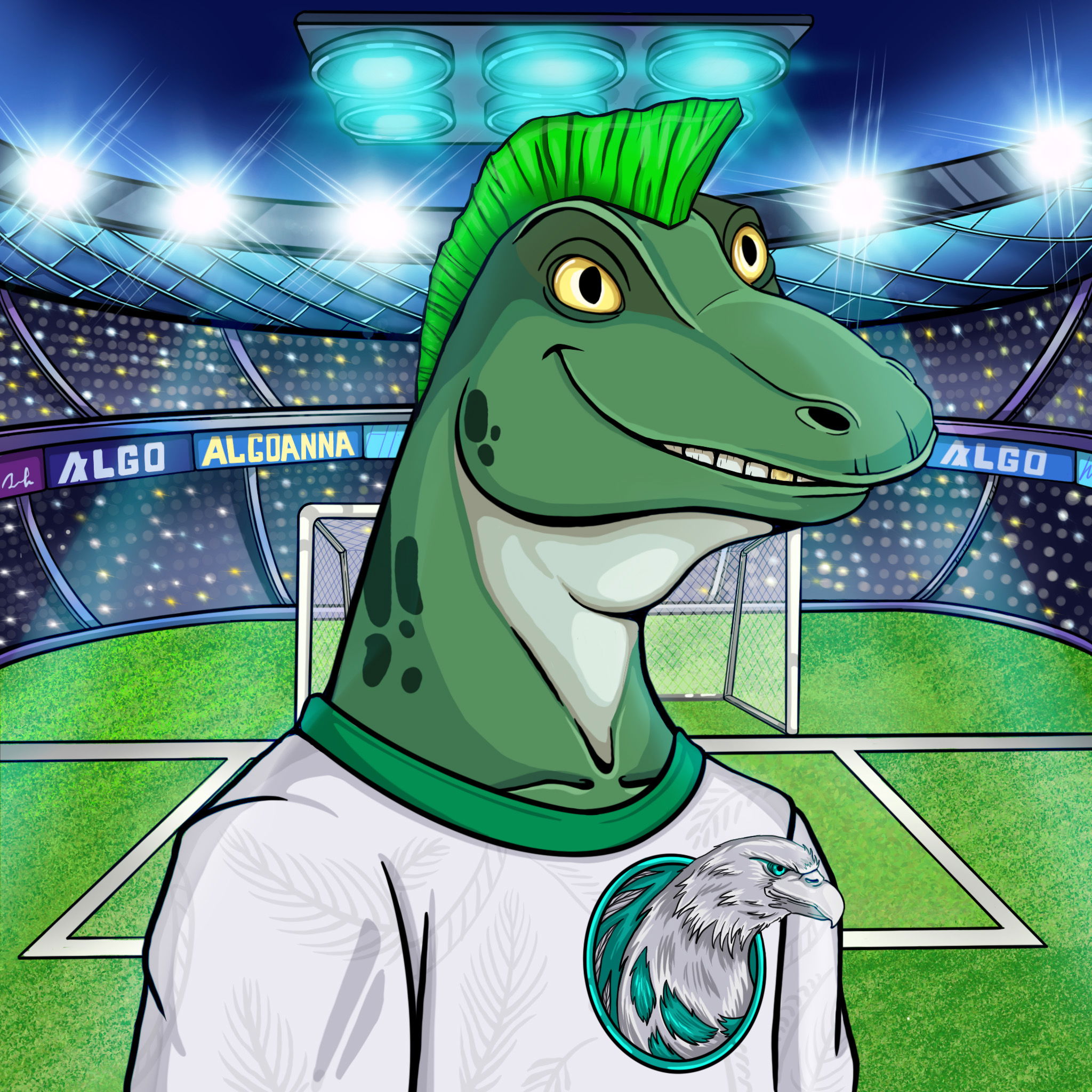 World Cup Goanna 1232 NFT on Algorand
