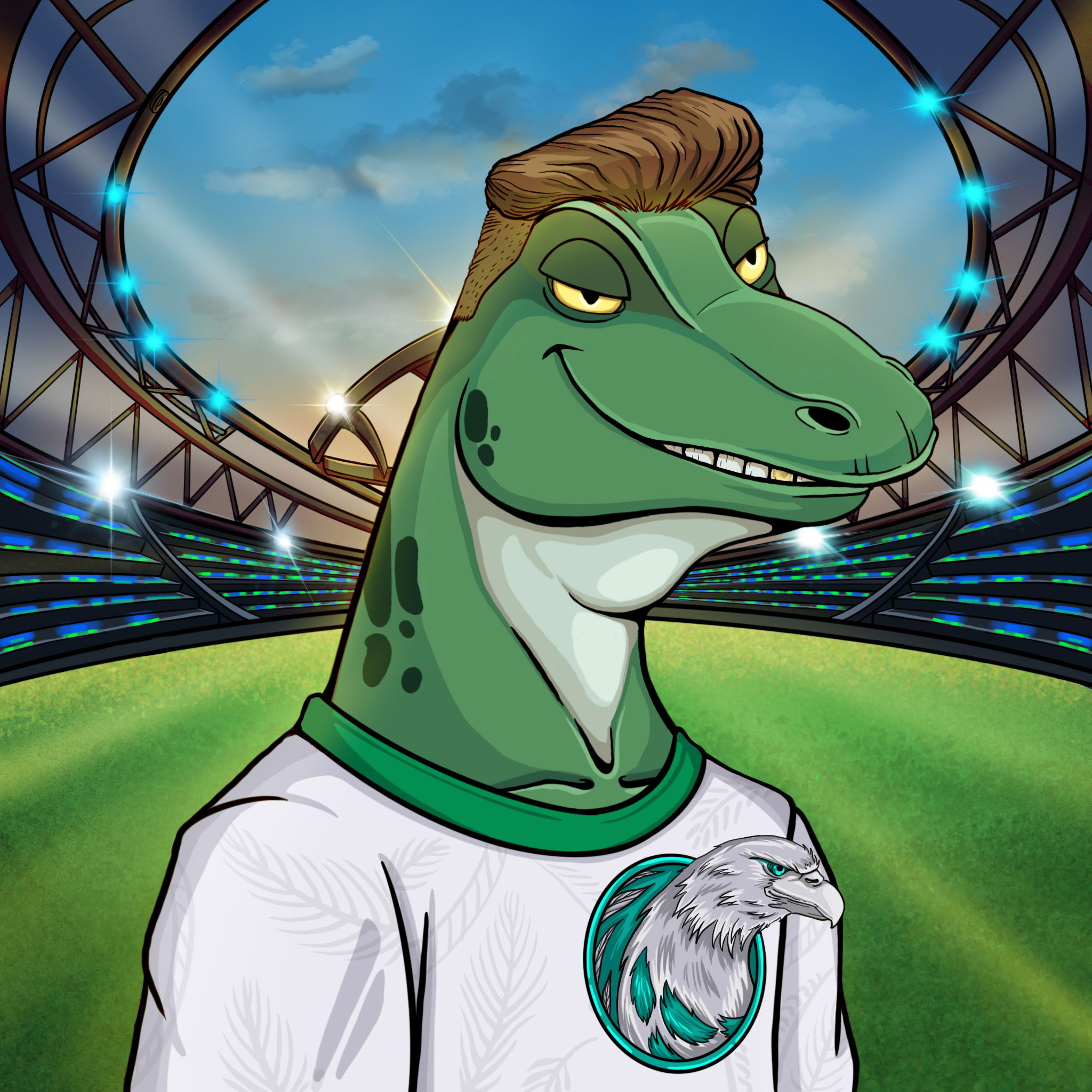 World Cup Goanna 1235 NFT on Algorand