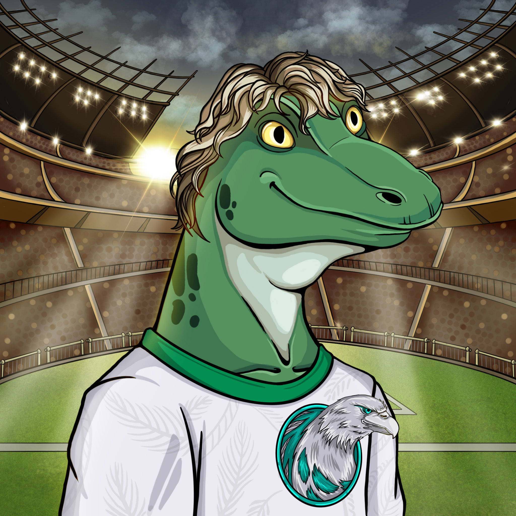 World Cup Goanna 1240 NFT on Algorand